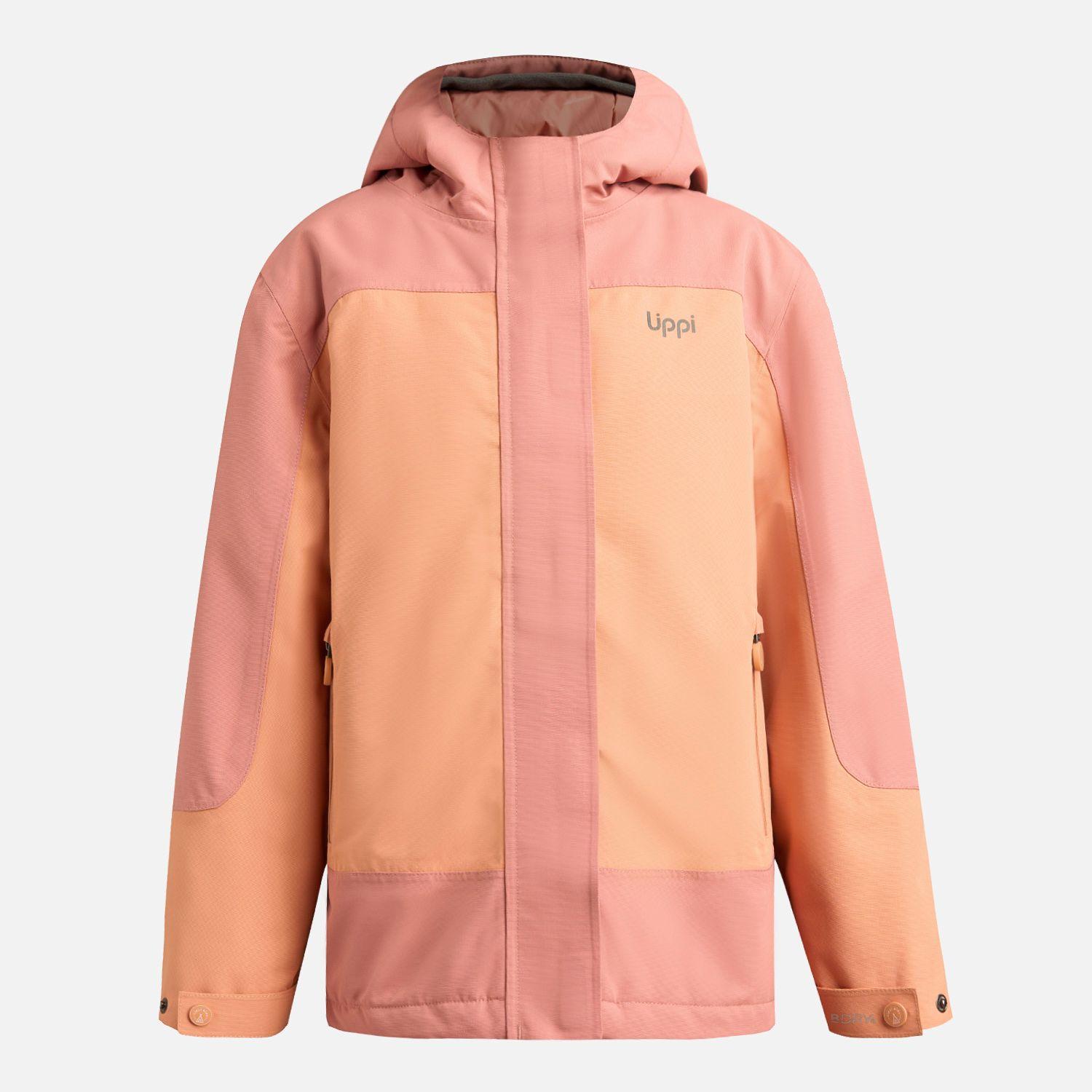 Chaqueta Niña Andes B-dry Hoody Jacket Rosa Lippi I25-8