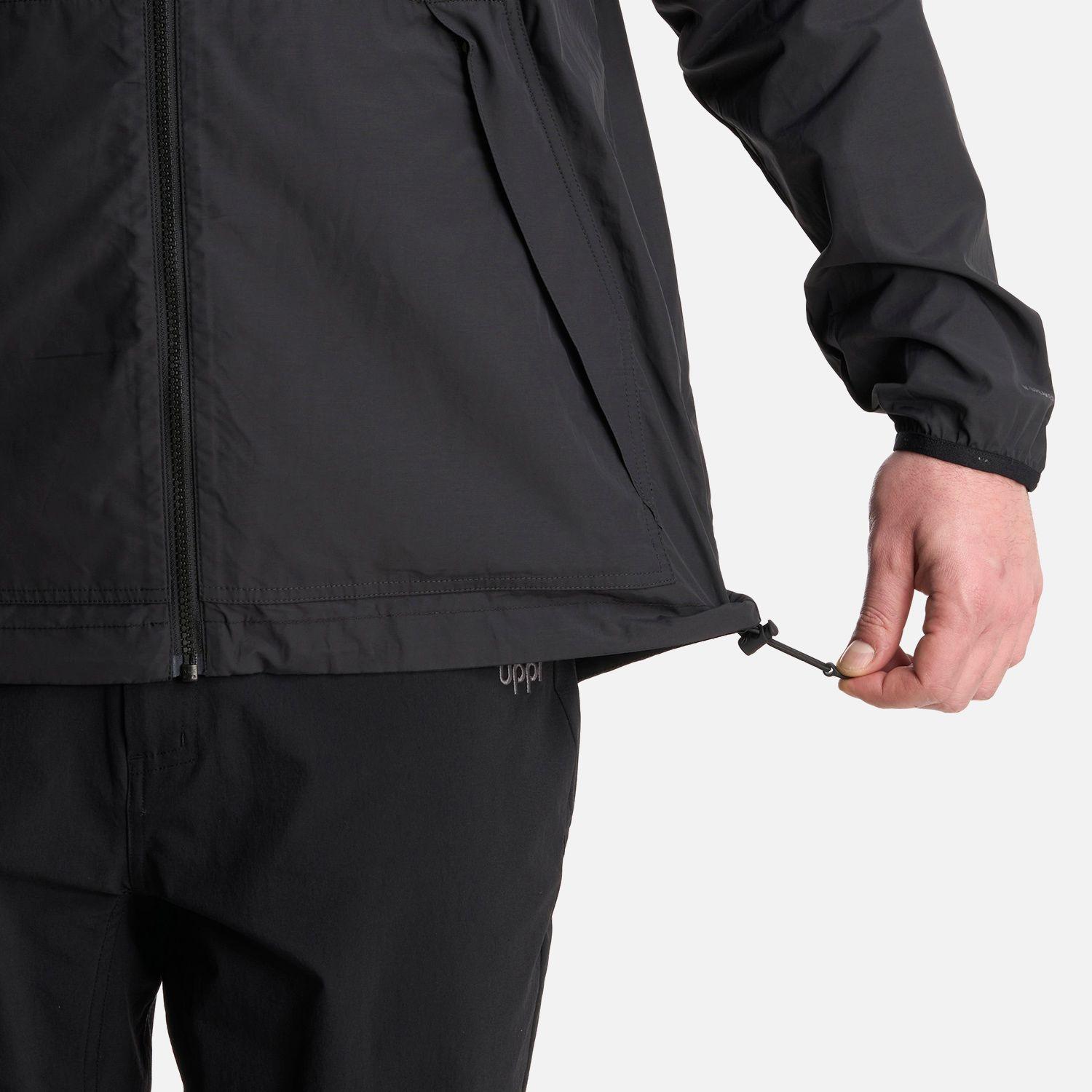 Chaqueta Hombre Windland Windbraker Hoody Negro Lippi-5