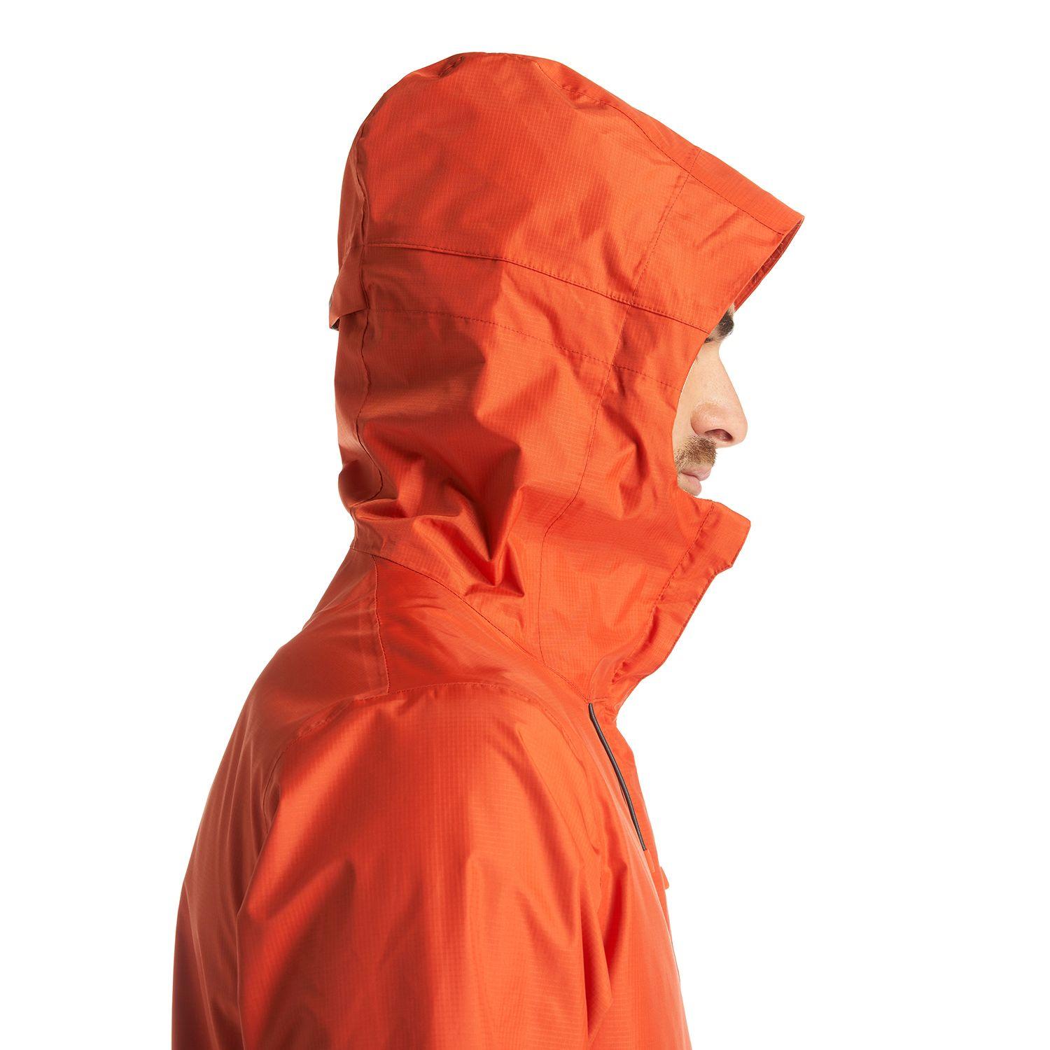 Chaqueta Hombre Shield B-Dry Hoody Jacket Salmon Oscuro Lippi I21-7