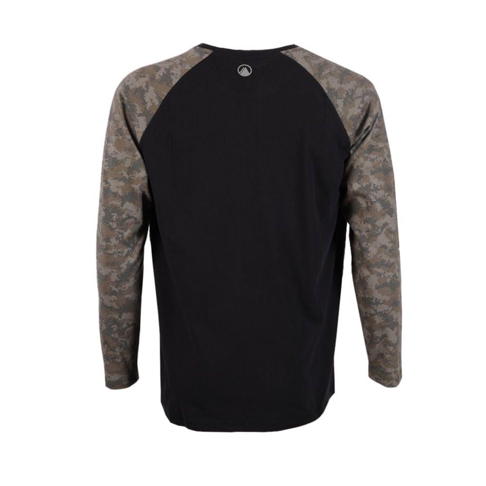 Polera Hombre Unafraid Cotton Long Sleeve T-Shirt Negro Lippi-1