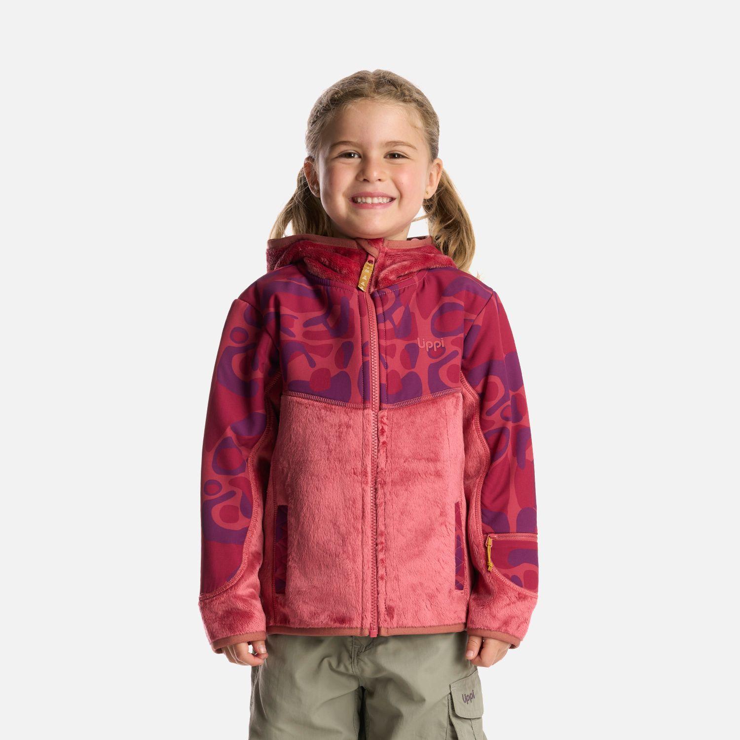 Chaqueta Niña Grillo Therm-Pro Hoody Jacket Rosa Oscuro Lippi-1