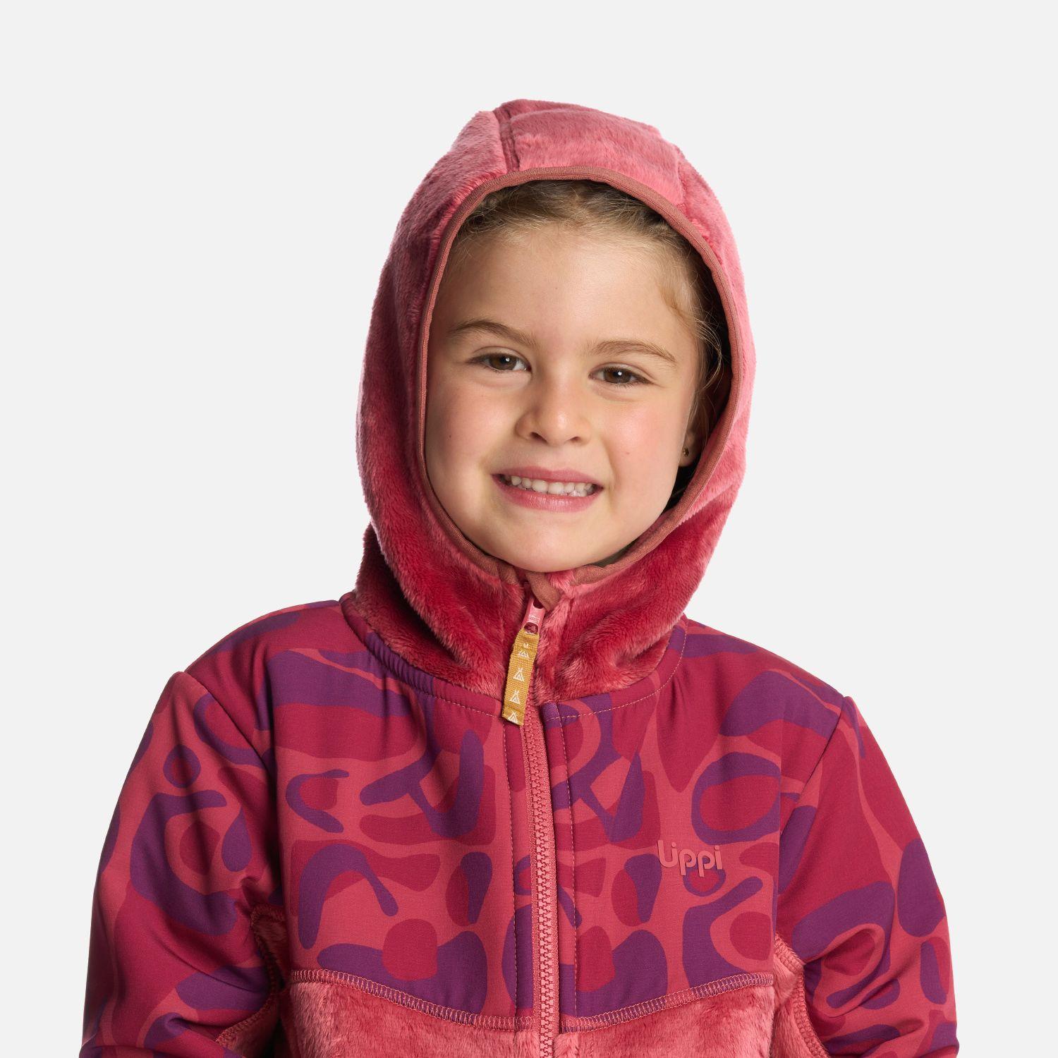 Chaqueta Niña Grillo Therm-Pro Hoody Jacket Rosa Oscuro Lippi-4