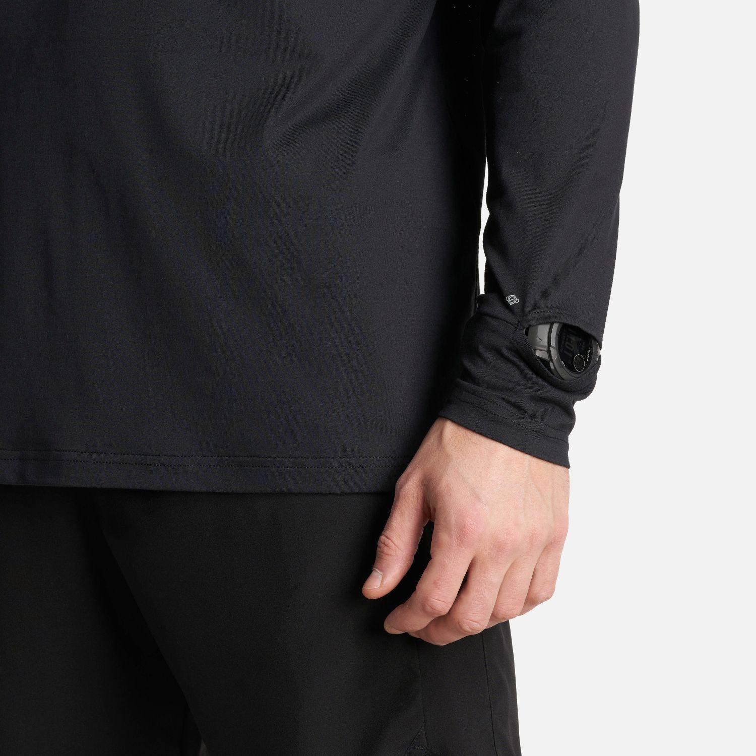 Poleron Hombre Puerto Trucco 14 Zip Negro Lippi V24-4