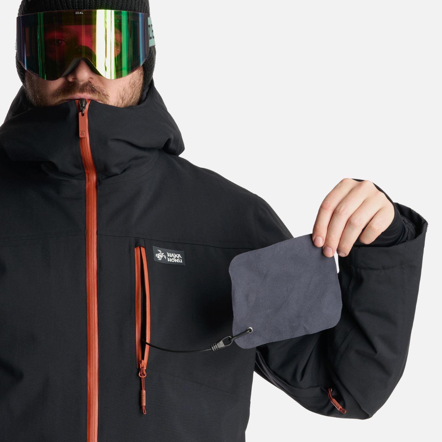 Chaqueta Hombre Yeti Negro Haka Honu I24-7