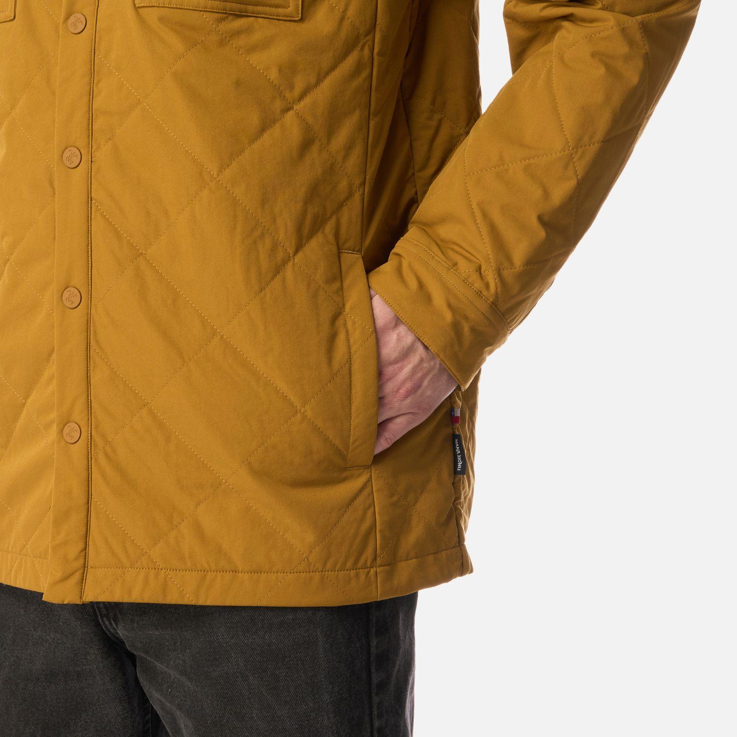 Camisa Hombre Fogata Mostaza Oscuro Haka Honu I26-4