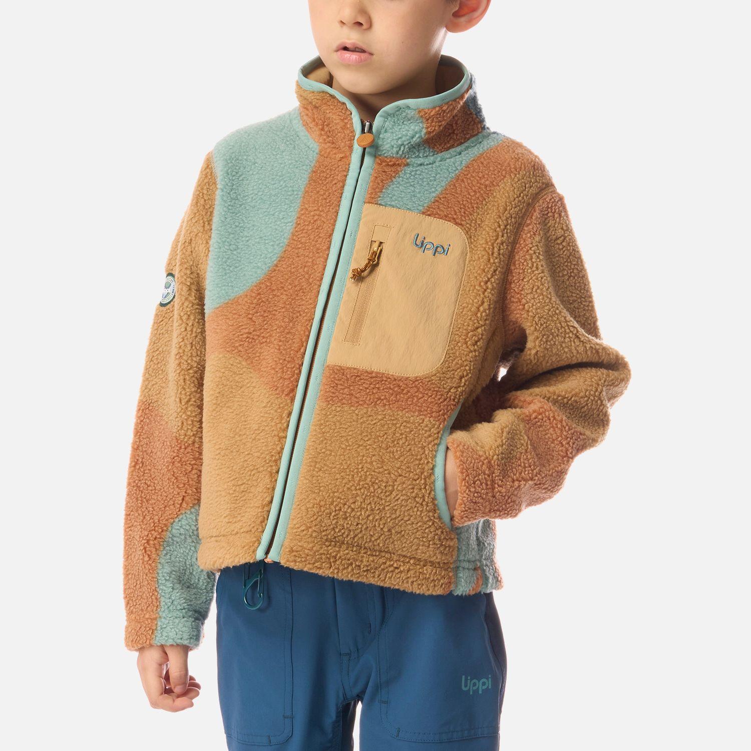 Polar Niño Glaciar Sherpa-Pro Jacket Print Cafe Claro Lippi I26-3