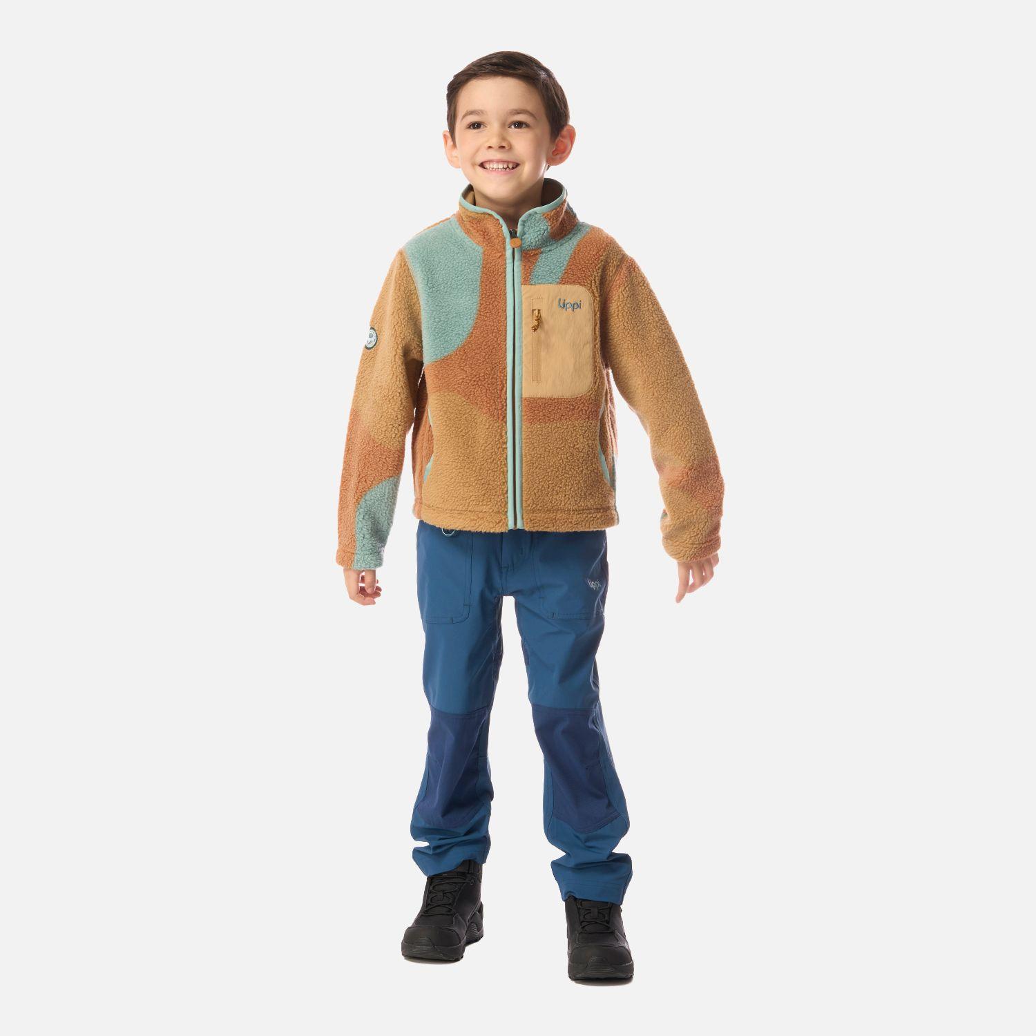 Polar Niño Glaciar Sherpa-Pro Jacket Print Cafe Claro Lippi I26-4