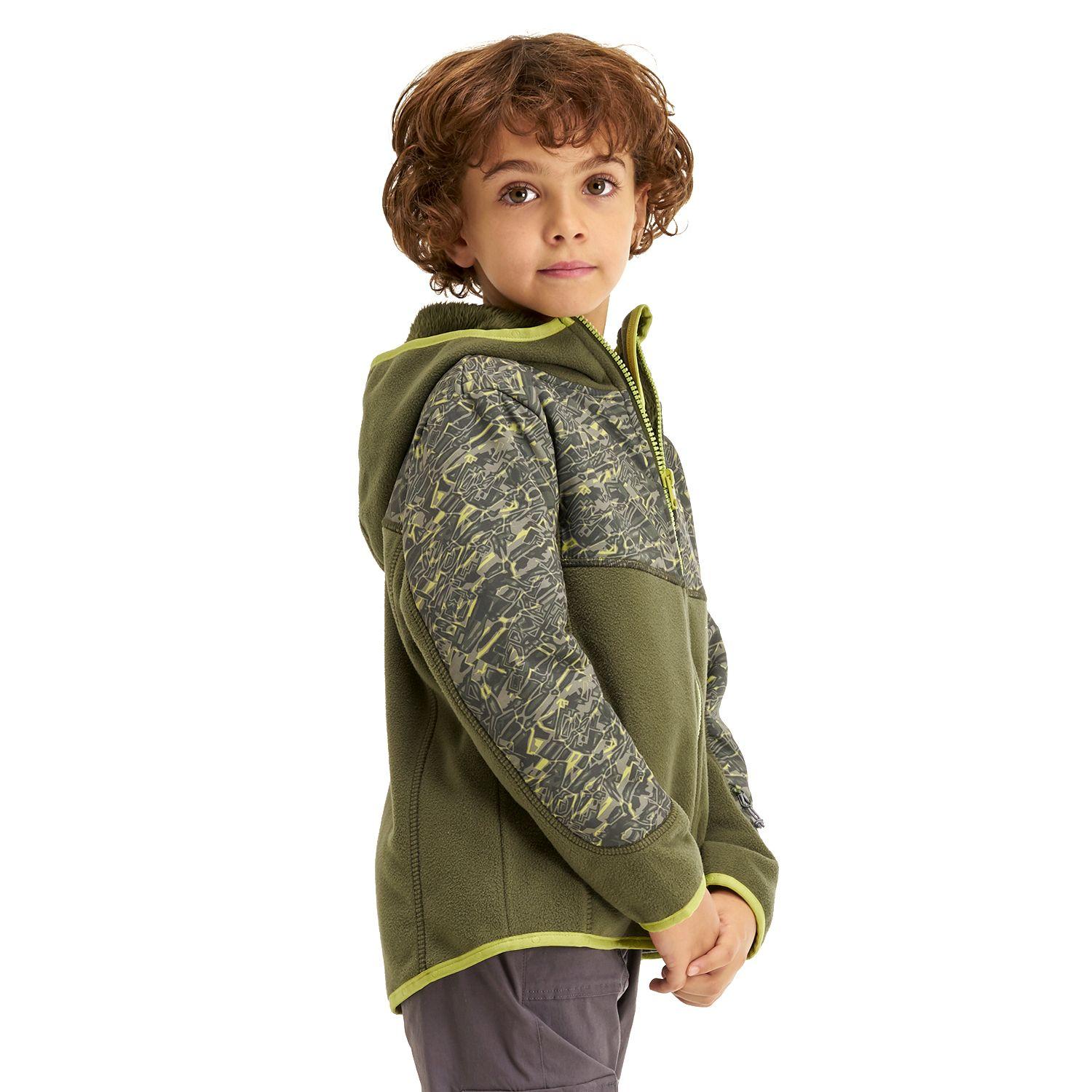 Chaqueta Niño Grillo Therm-Pro Hoody Jacket Verde Militar Lippi V21-2