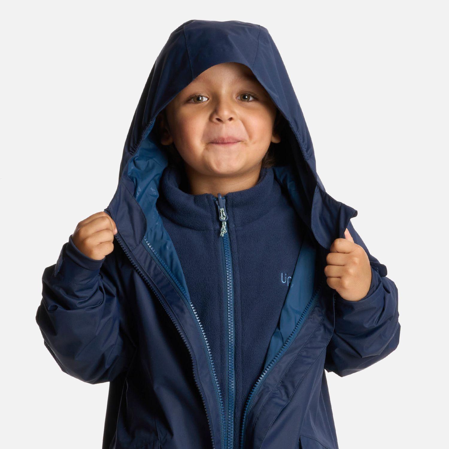 Chaqueta Niño Snowball Fusion-3 Hoody Azul Marino Lippi I25-6
