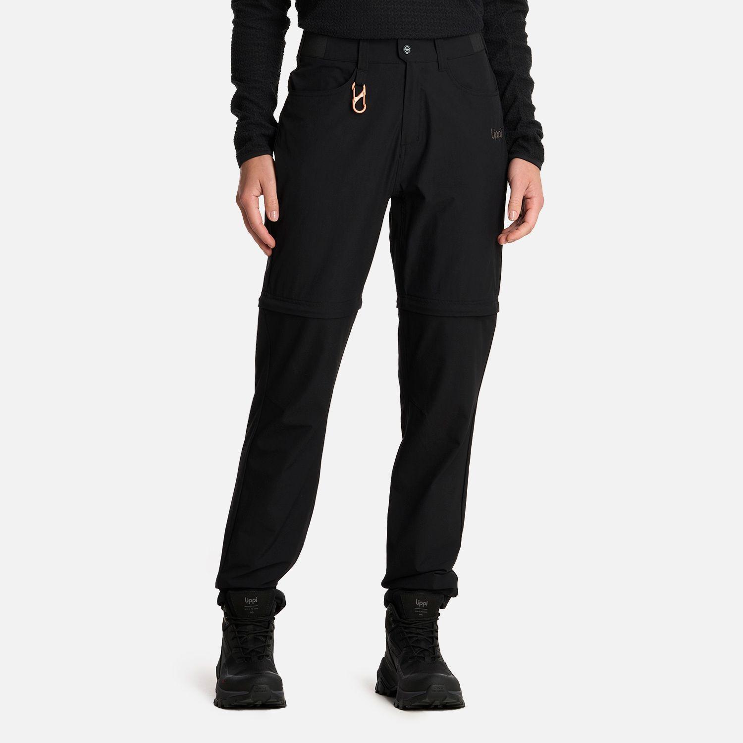 Pantalón Mujer Lennox Q-Dry Mix-2 Pants Negro Lippi I25-0