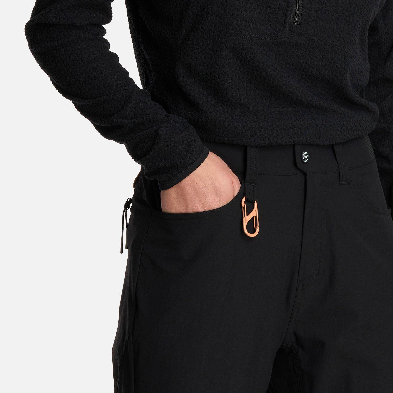 Pantalón Mujer Lennox Q-Dry Mix-2 Pants Negro Lippi I25-3