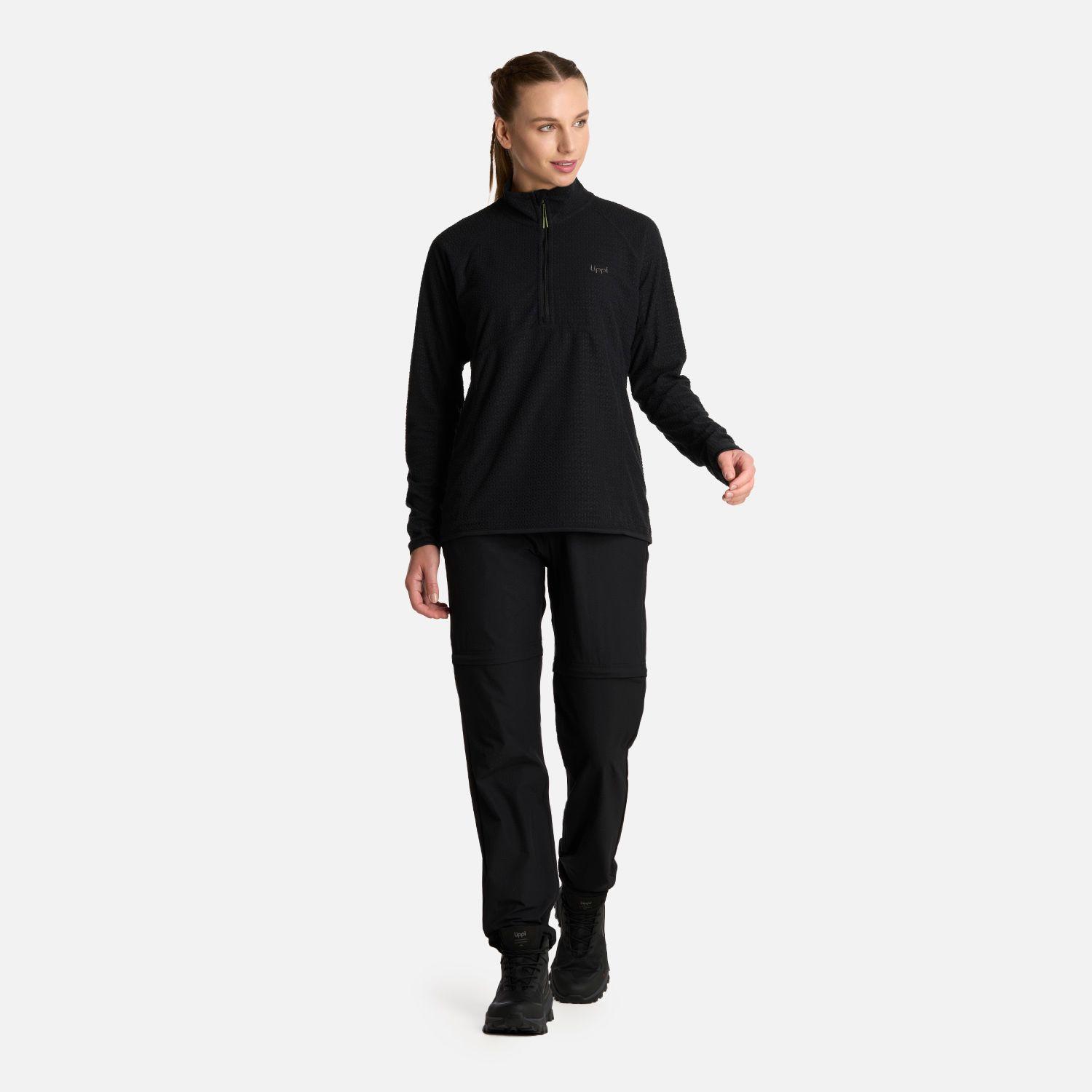 Pantalón Mujer Lennox Q-Dry Mix-2 Pants Negro Lippi I25-7