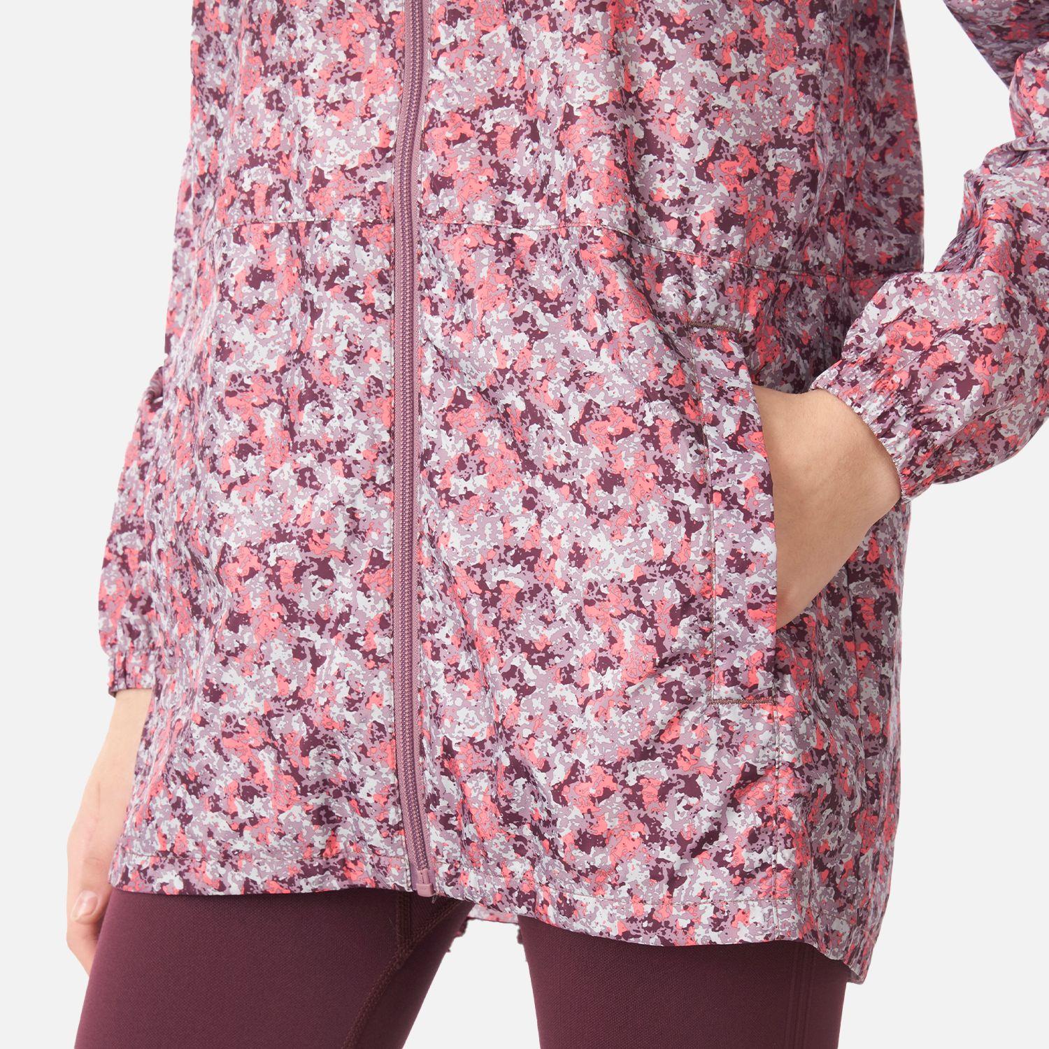 Chaqueta Teen Girl Nightfall WindBreaker Hoody Jacket Print Rosa Oscuro Lippi-4