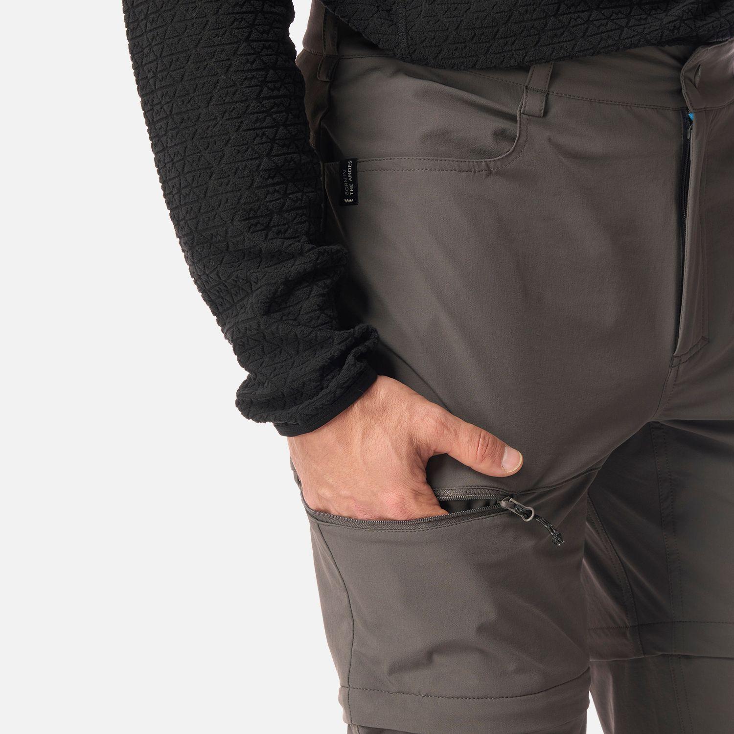 Pantalón Hombre Blacklash Q-Dry Mix-2 Pants Gris Medio Lippi I26-4