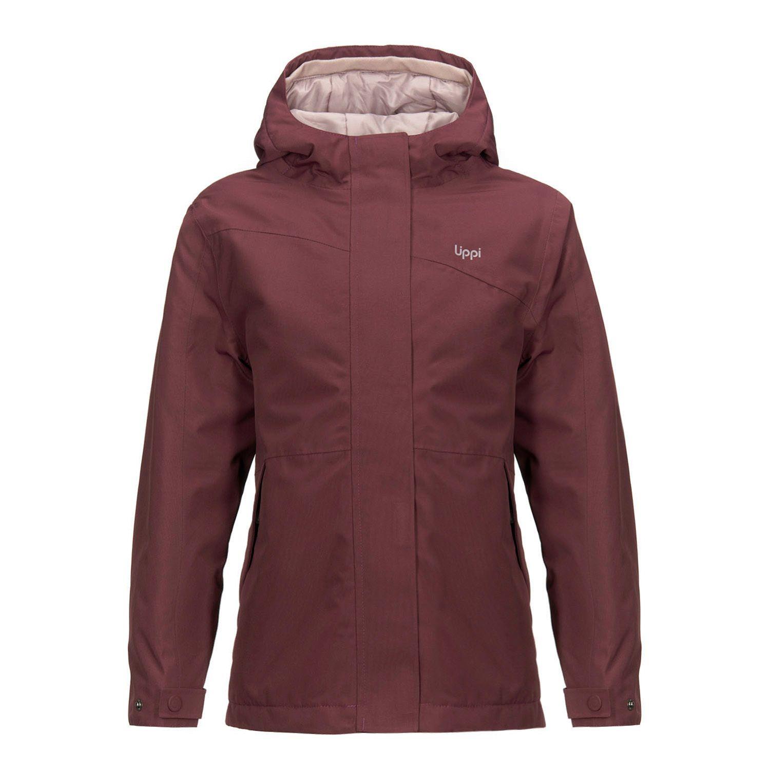 Chaqueta Niña Andes Snow B-Dry Hoody Jacket Burdeo Lippi-0