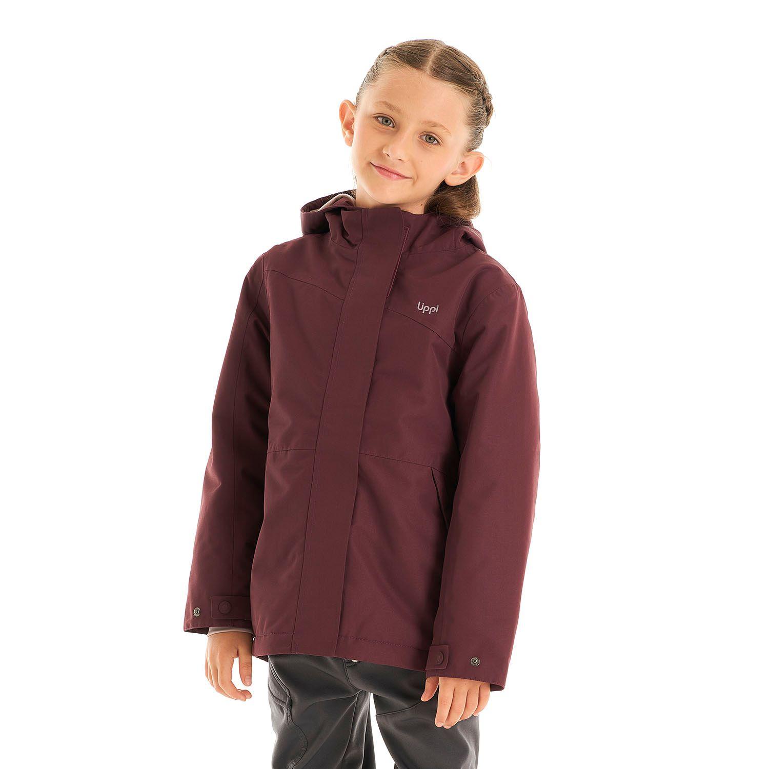 Chaqueta Niña Andes Snow B-Dry Hoody Jacket Burdeo Lippi-1