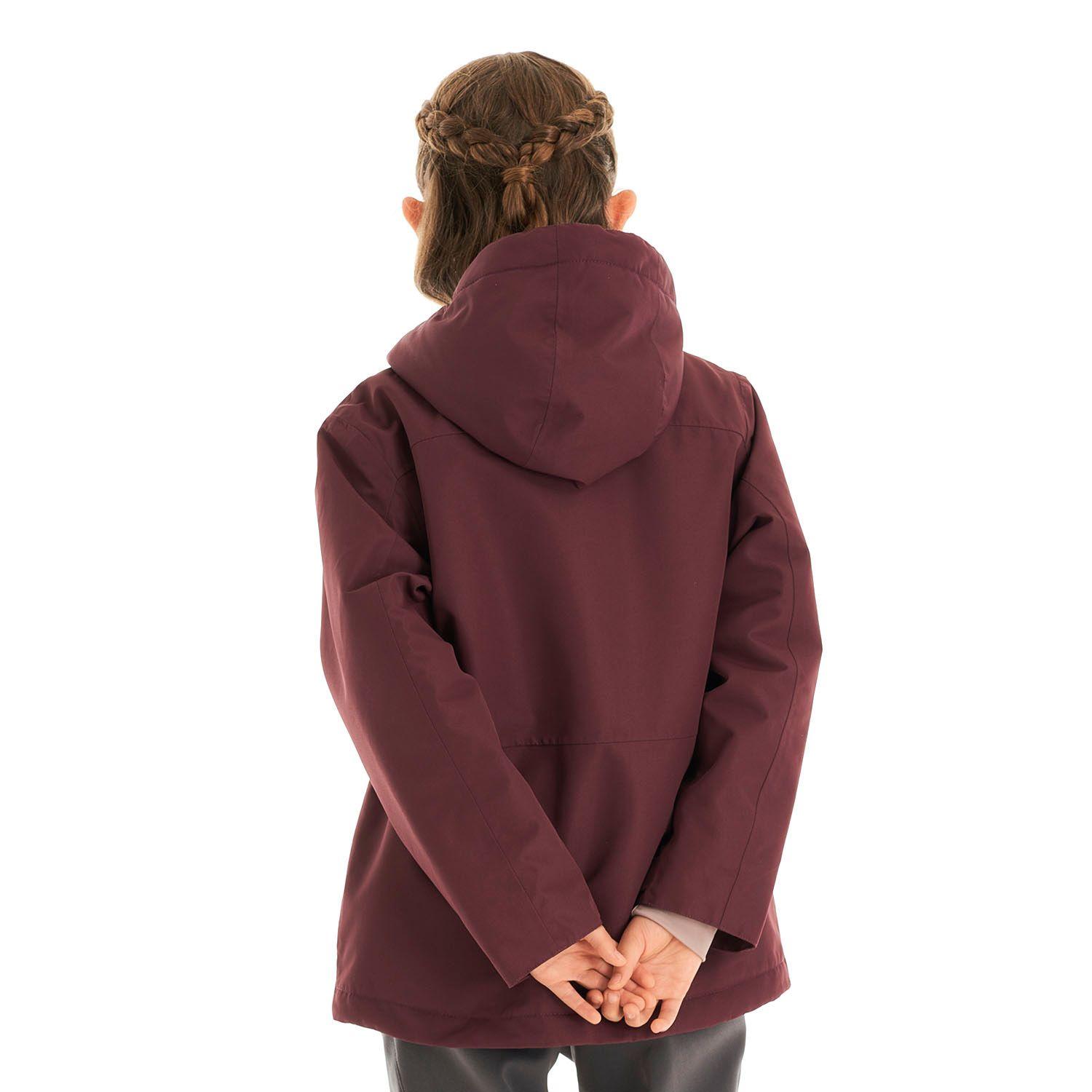 Chaqueta Niña Andes Snow B-Dry Hoody Jacket Burdeo Lippi-5