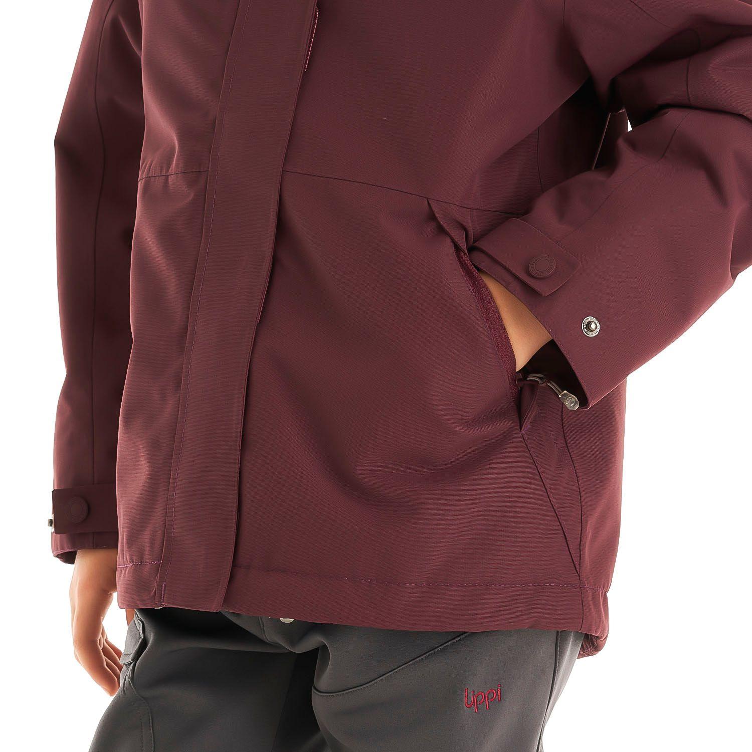 Chaqueta Niña Andes Snow B-Dry Hoody Jacket Burdeo Lippi-7