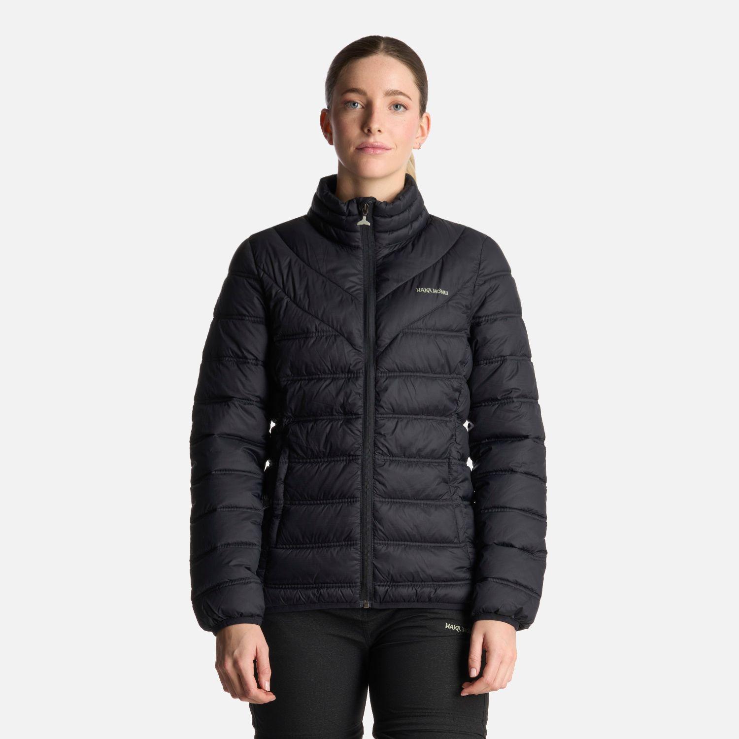 Chaqueta Mujer Ultraliviana Negro Haka Honu-0