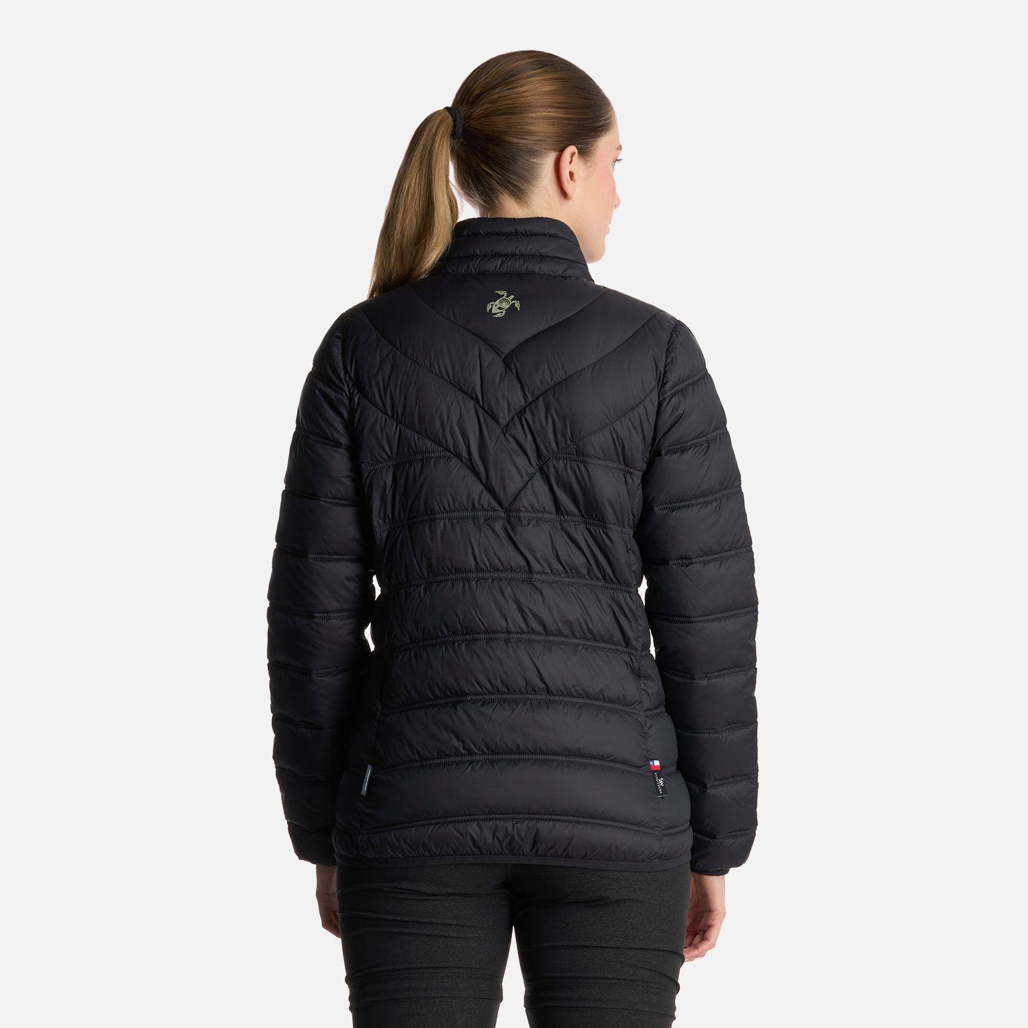 Chaqueta Mujer Ultraliviana Negro Haka Honu-2