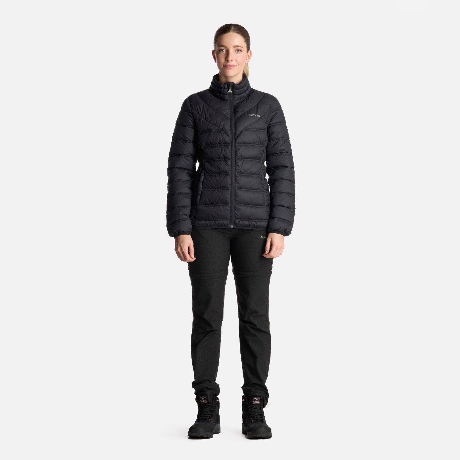 Chaqueta Mujer Ultraliviana Negro Haka Honu-5