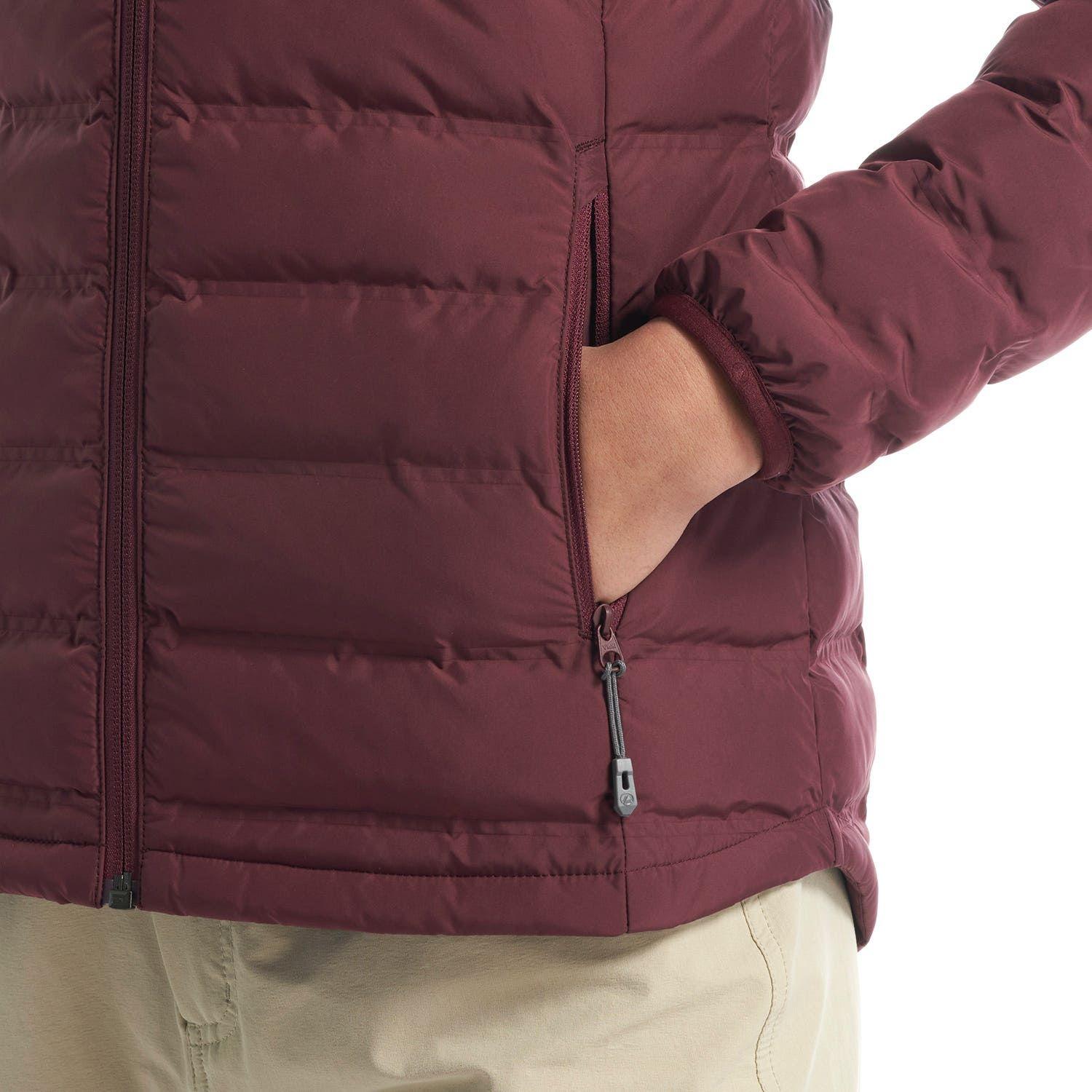 Chaqueta Mujer Snowmass Steam-Pro Jacket Burdeo Lippi V21-6