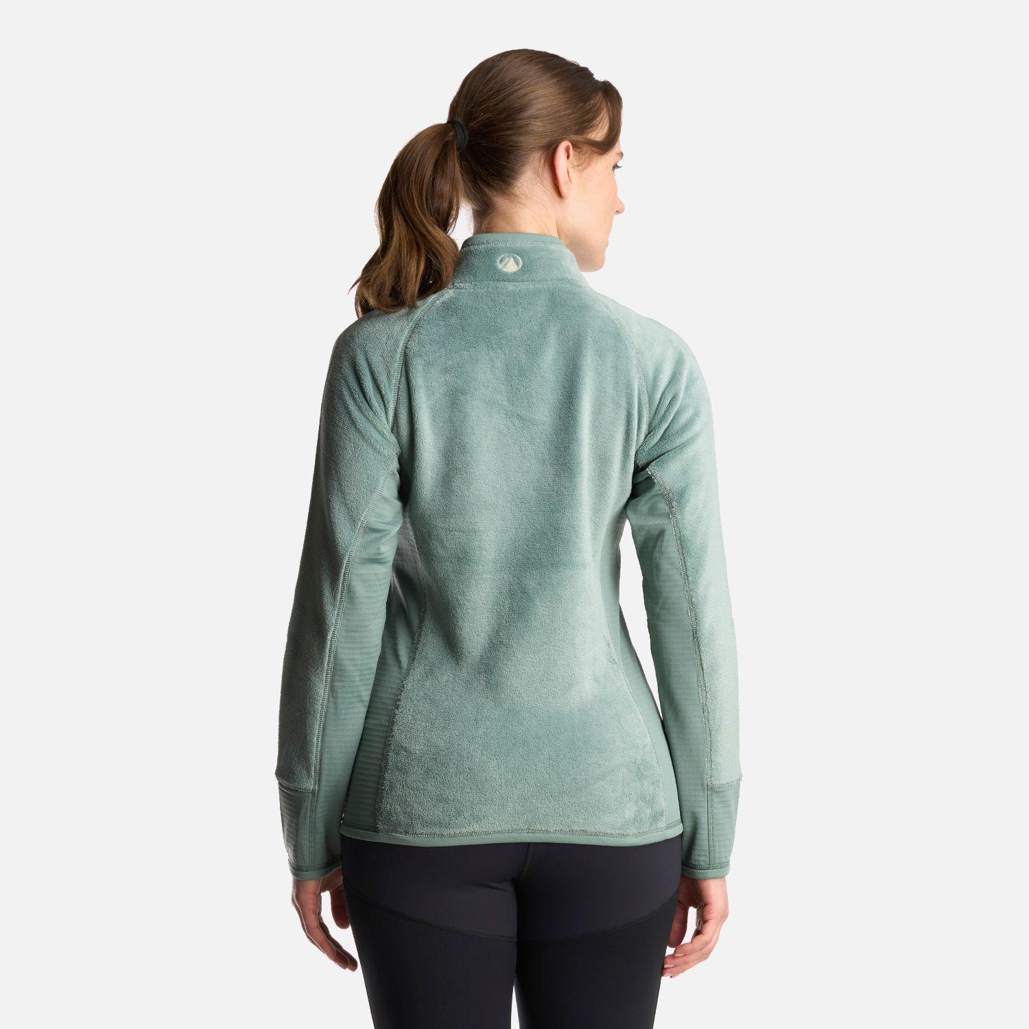 Chaqueta Mujer Numan Shaggy-Pro Jacket Jade Oscuro Lippi-4
