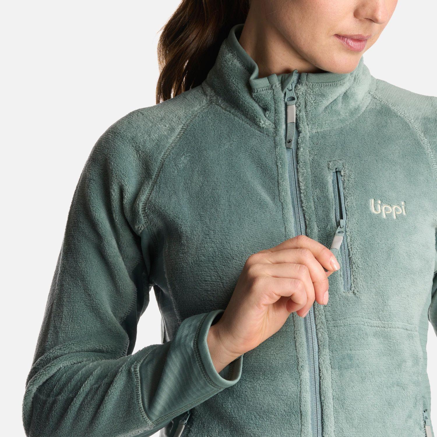Chaqueta Mujer Numan Shaggy-Pro Jacket Jade Oscuro Lippi-5
