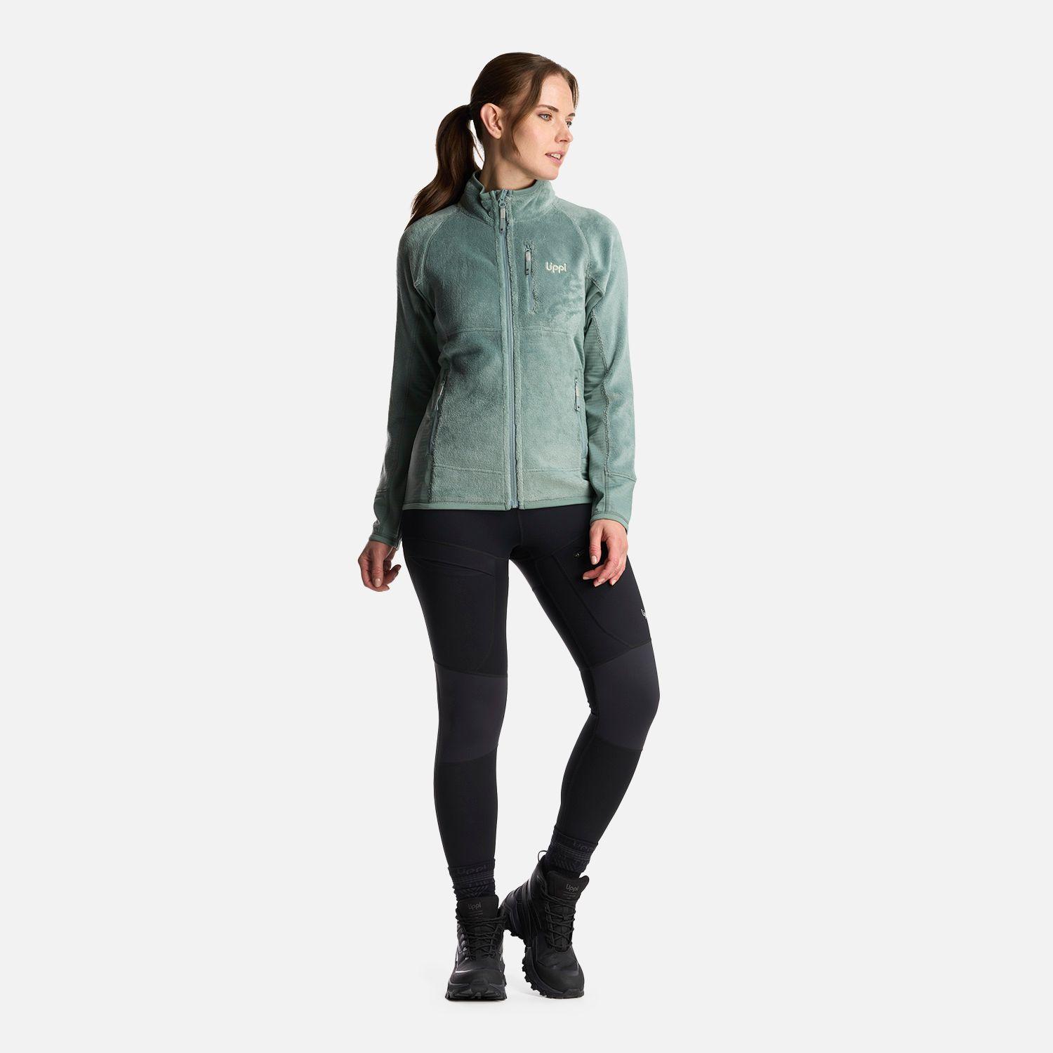 Chaqueta Mujer Numan Shaggy-Pro Jacket Jade Oscuro Lippi-7