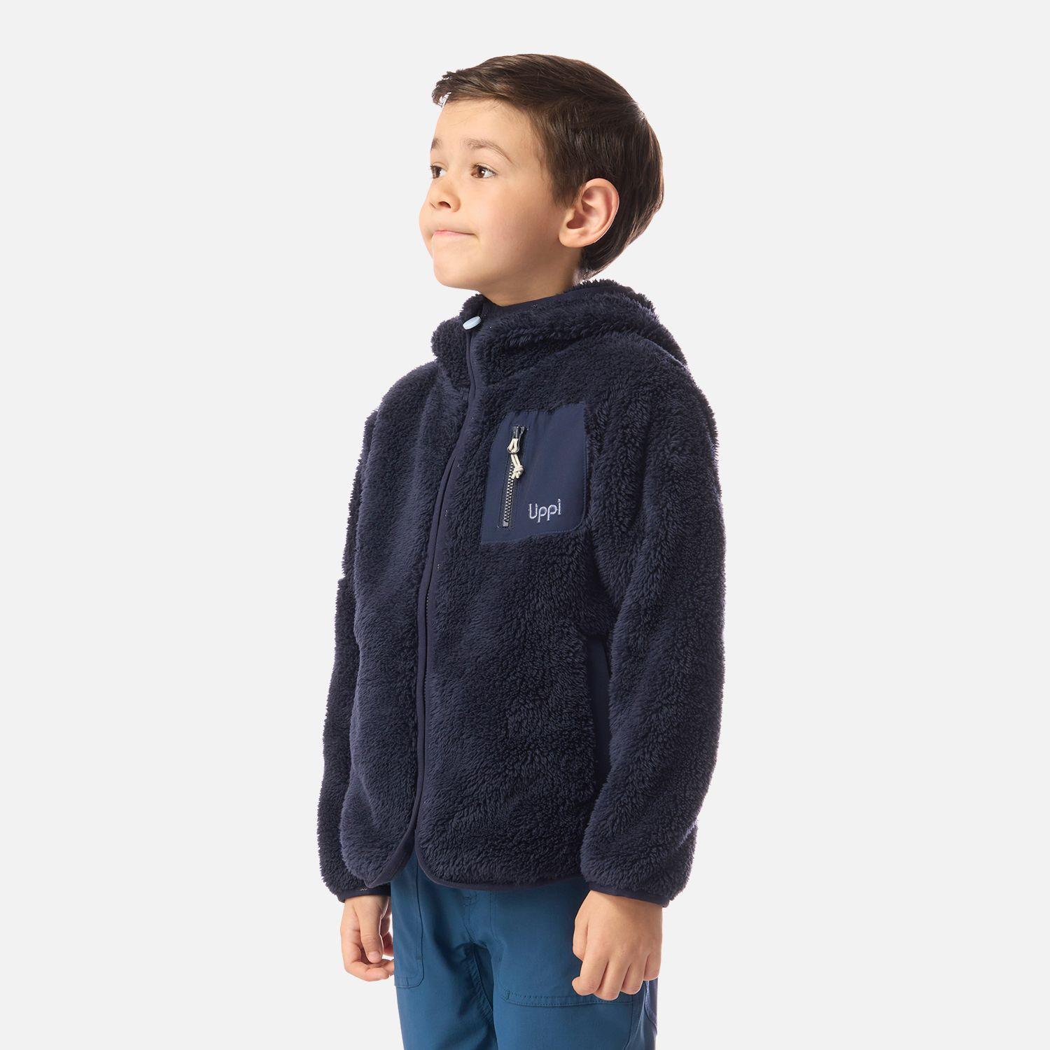 Polar Niño Bear Shaggy-Pro Hoody Jacket Azul Marino Lippi-2