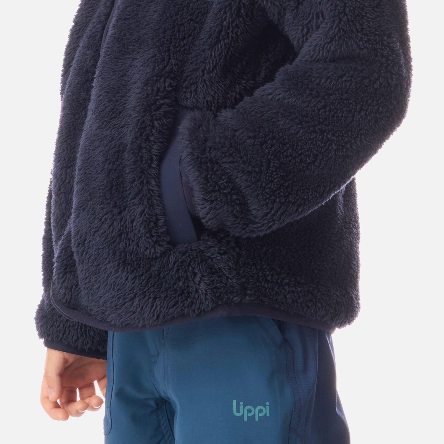 Polar Niño Bear Shaggy-Pro Hoody Jacket Azul Marino Lippi-4