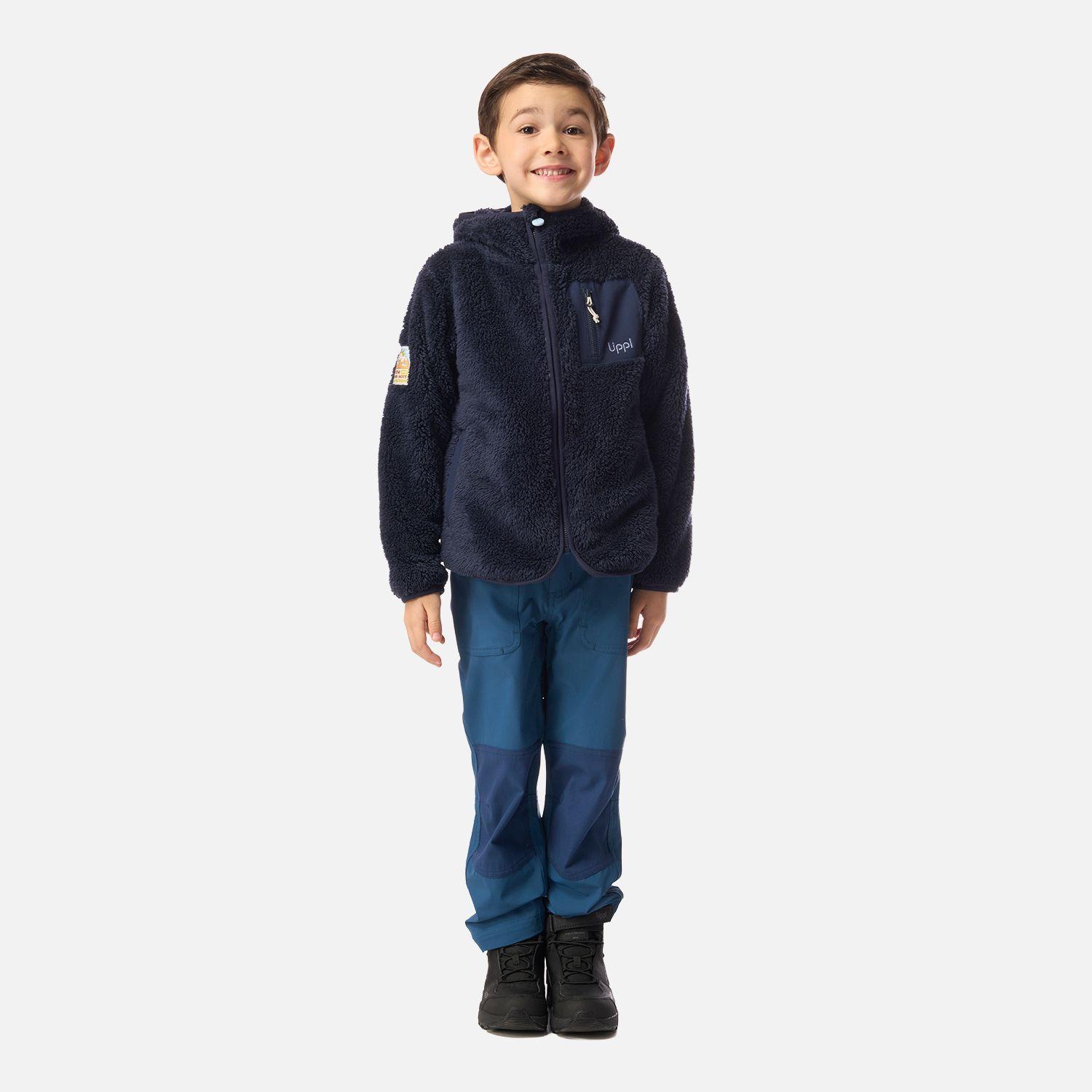Polar Niño Bear Shaggy-Pro Hoody Jacket Azul Marino Lippi-5