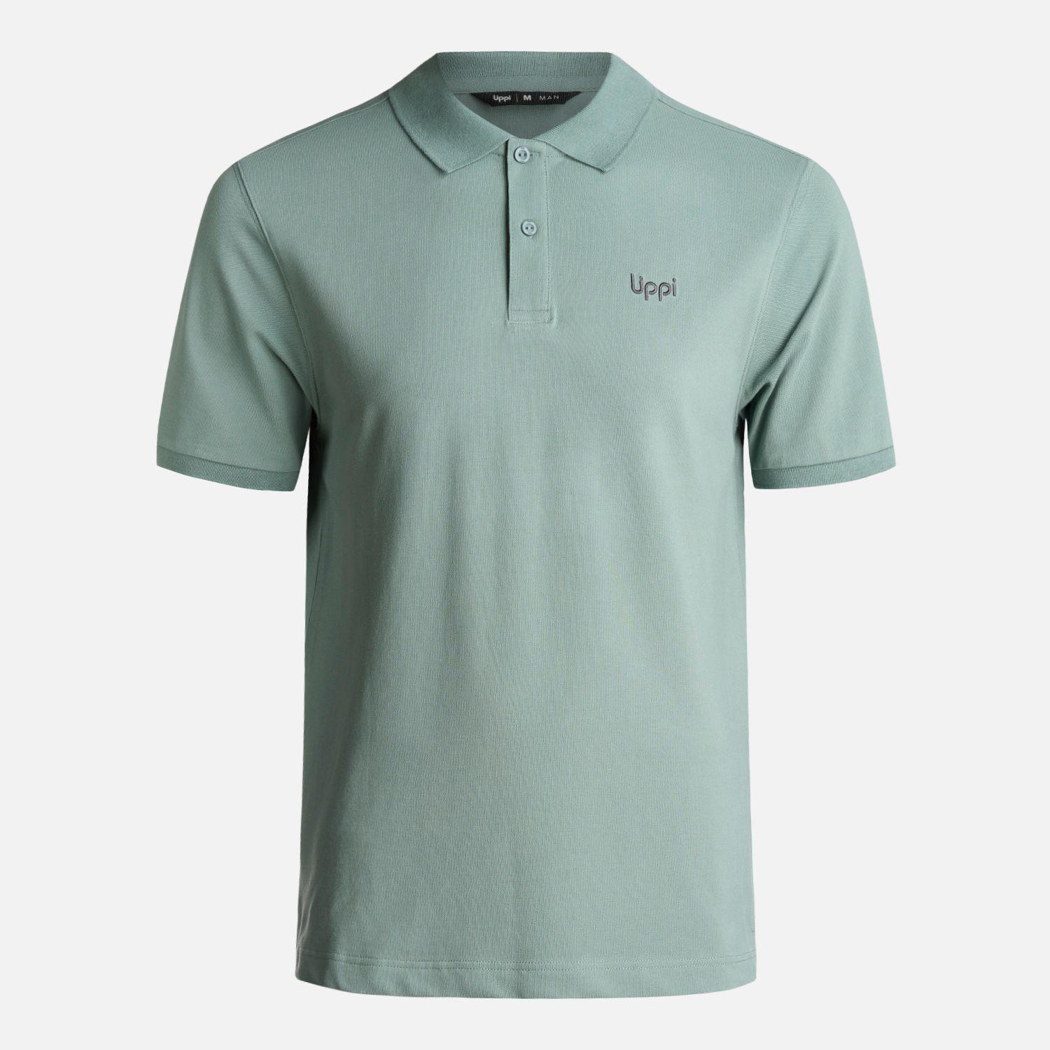 Polera Hombre First Class Elastic Polo Jade Oscuro Lippi I24-0