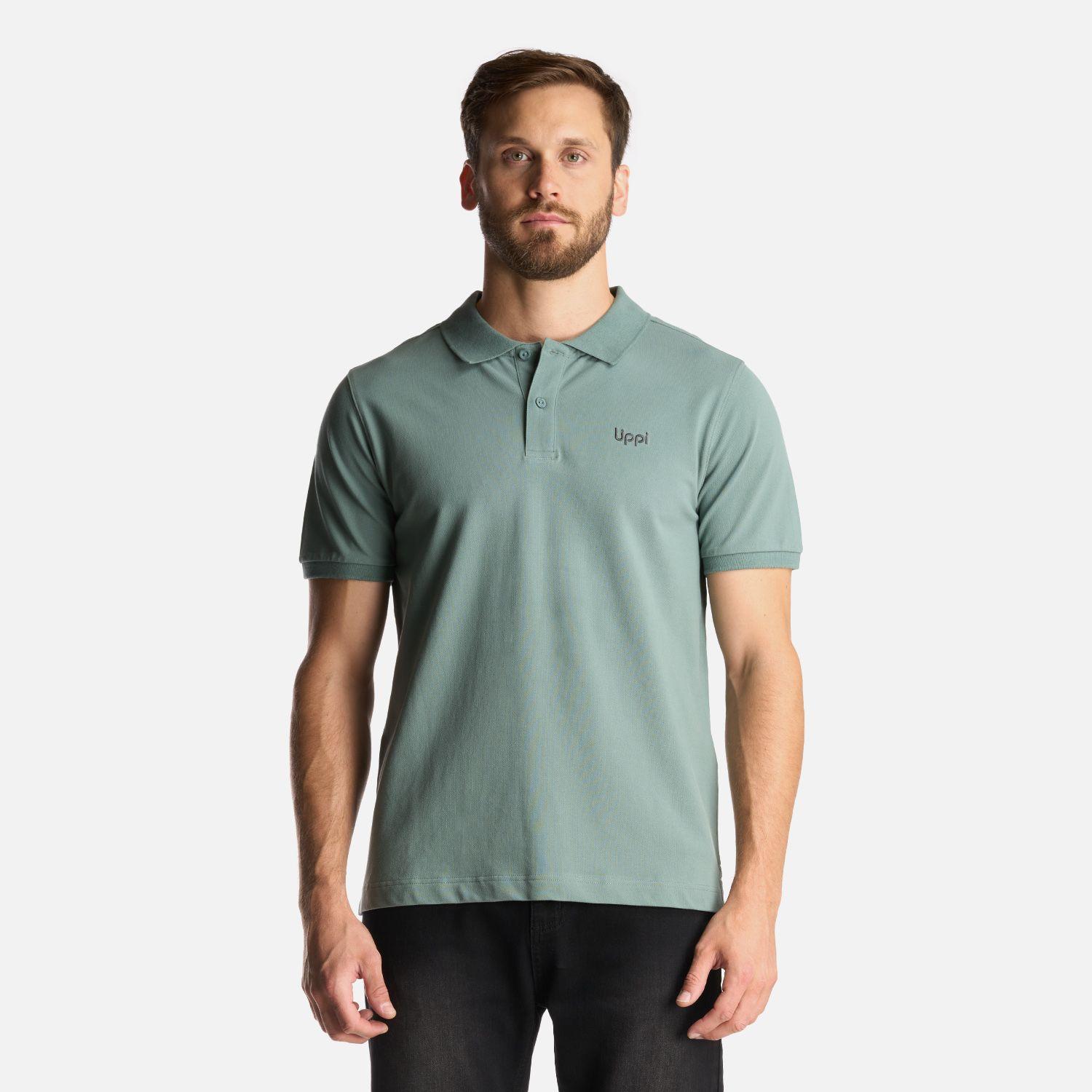Polera Hombre First Class Elastic Polo Jade Oscuro Lippi I24-1
