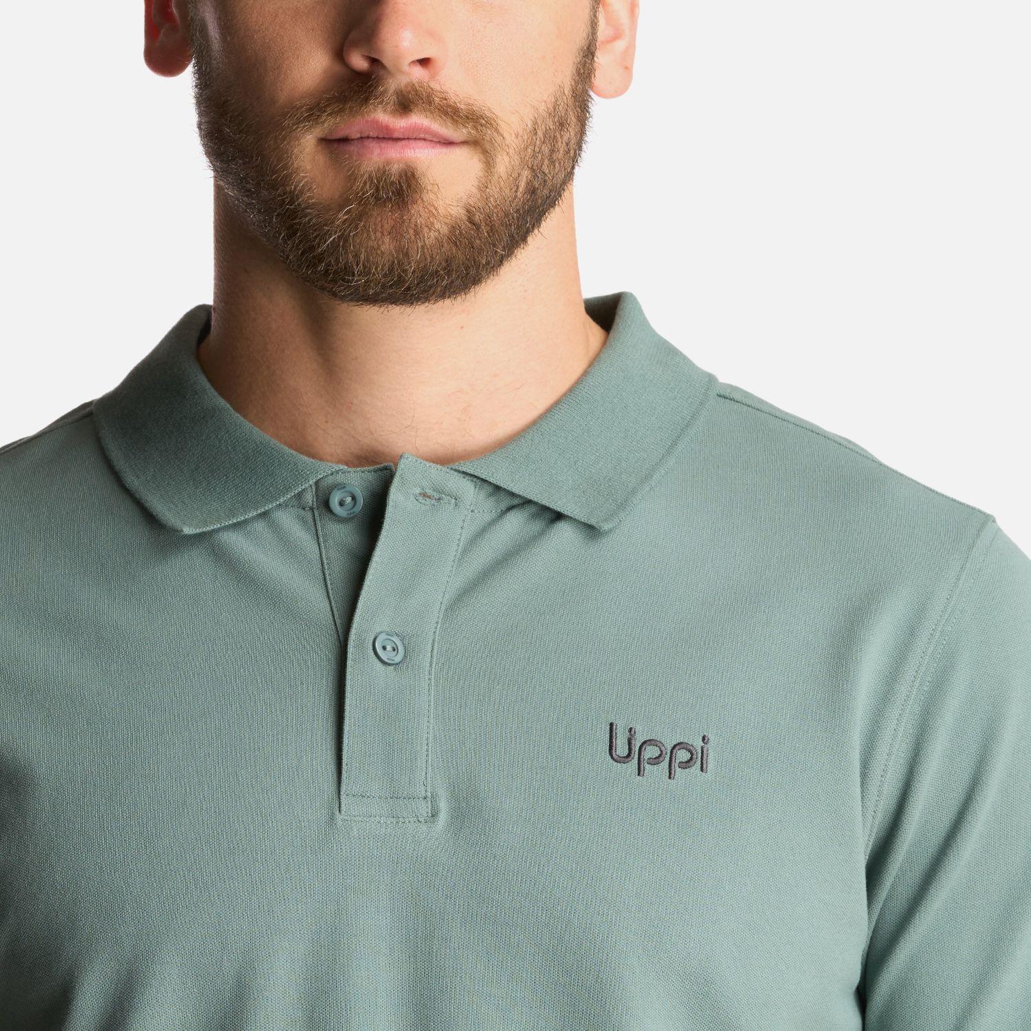 Polera Hombre First Class Elastic Polo Jade Oscuro Lippi I24-4