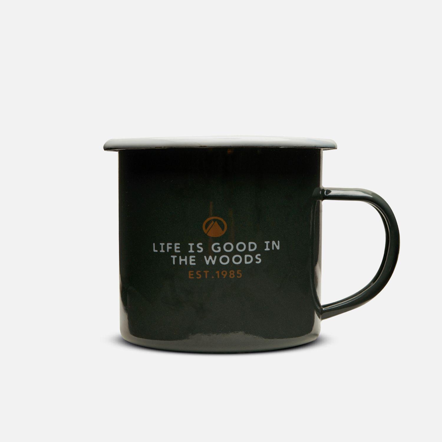 Tazón Unisex Mountain Vintage Mug Negro Lippi-1
