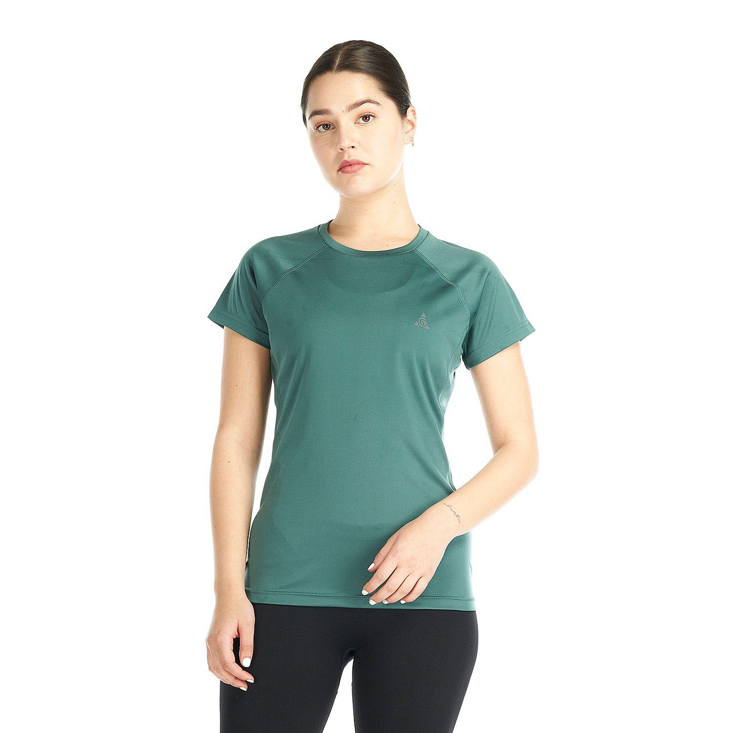 Polera Mujer Fauna Turquesa Verde Geography-1