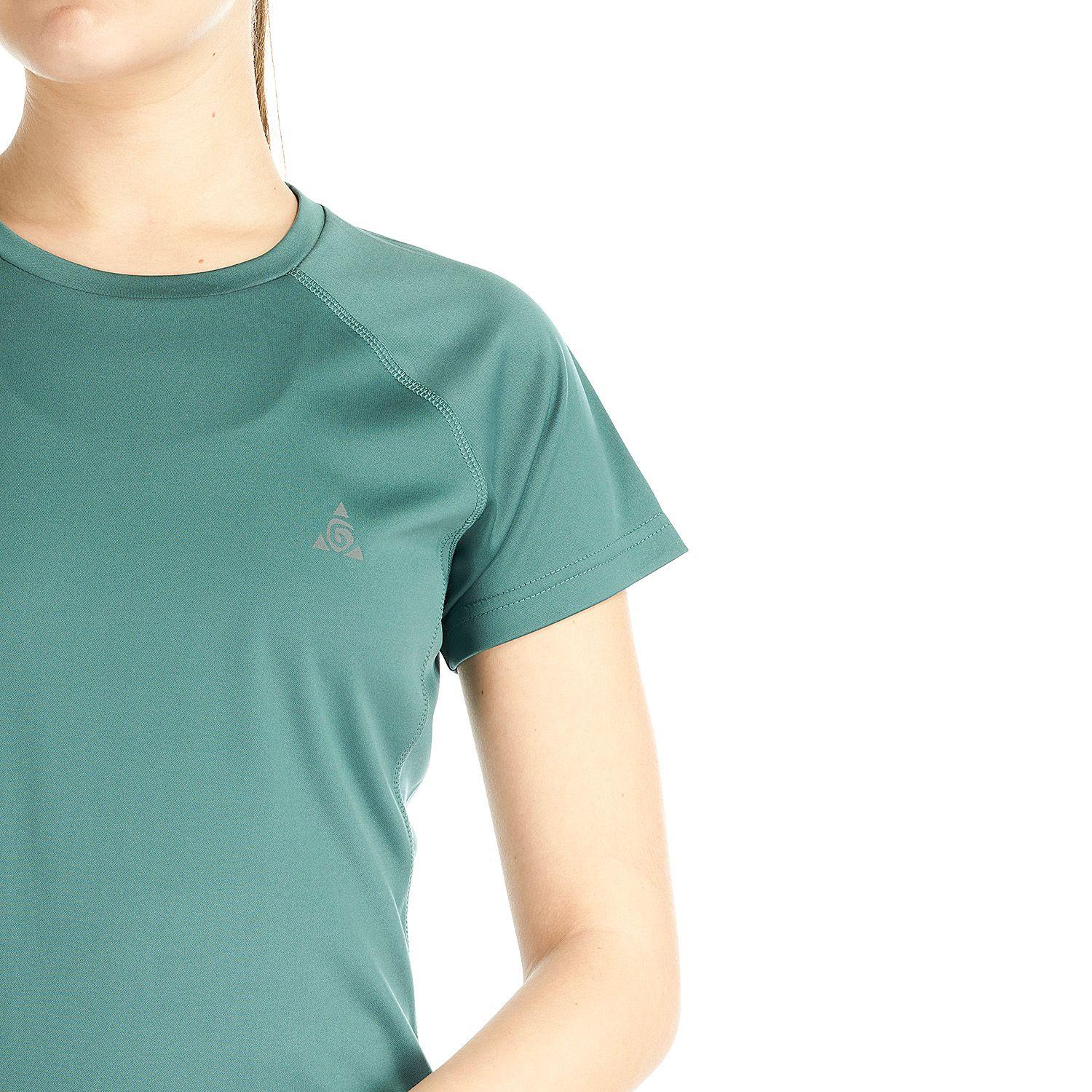 Polera Mujer Fauna Turquesa Verde Geography-3