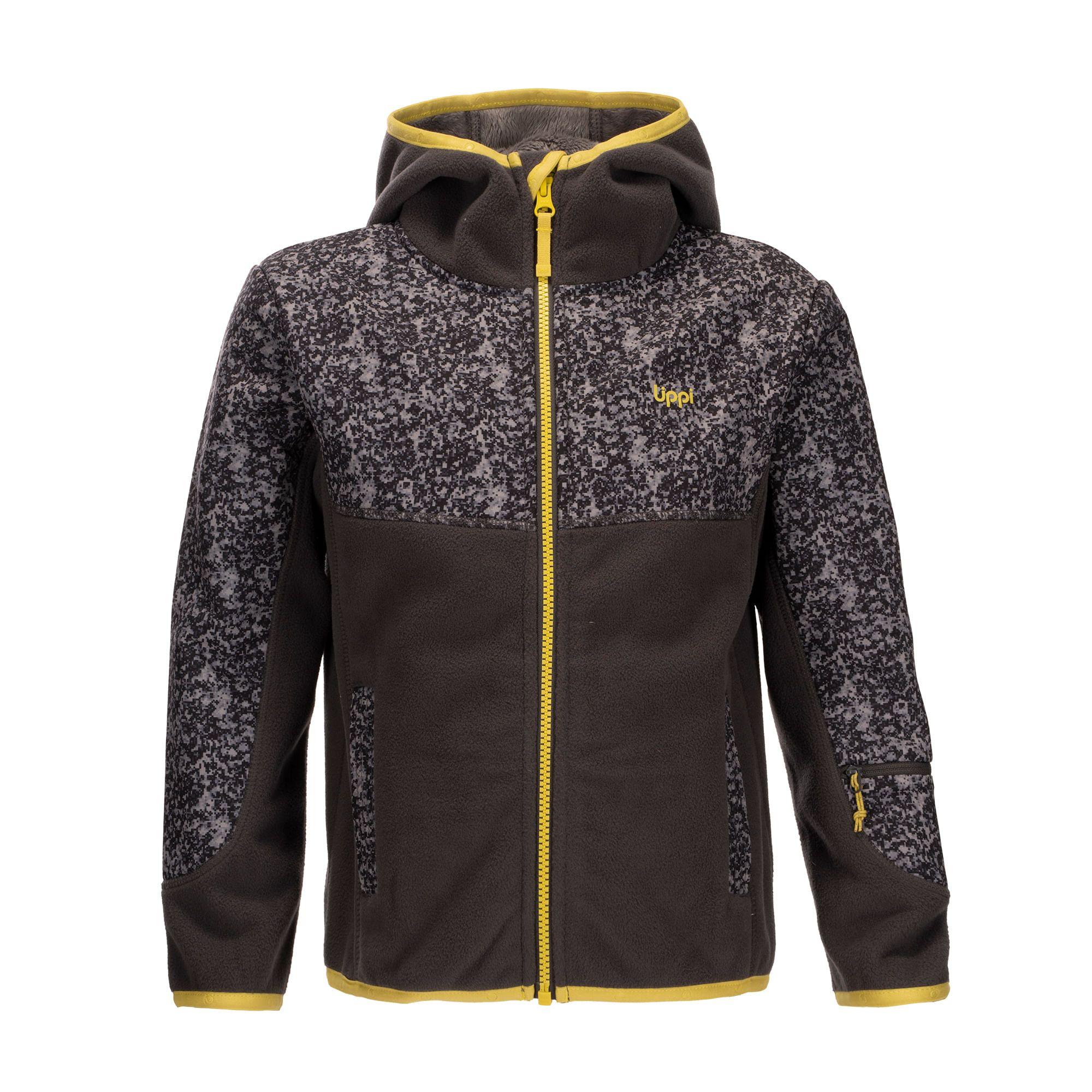 Poleron Niño Grillo Therm-Pro Hoody Jacket Gris Medio Lippi-0