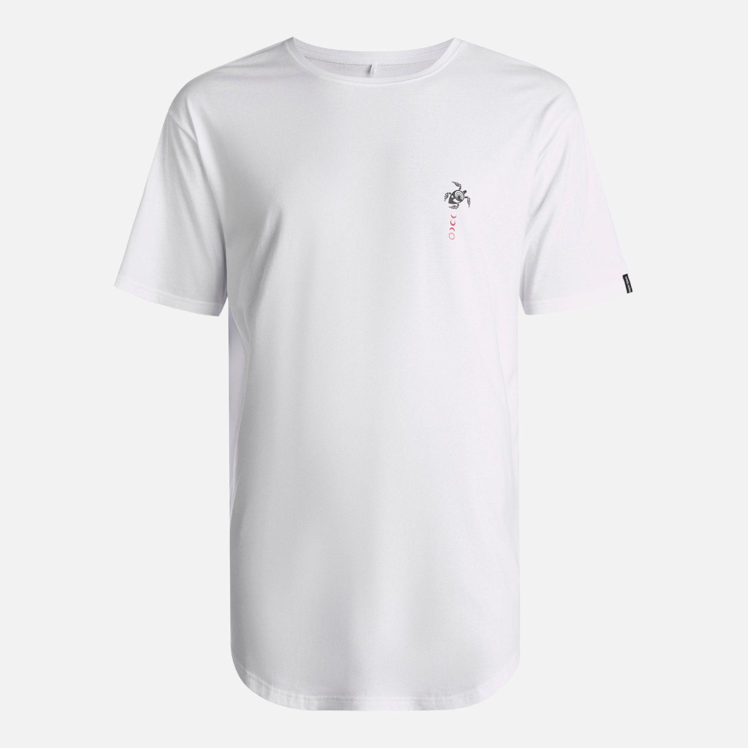 Polera Hombre Fauna Onirica Blanco Haka Honu-0