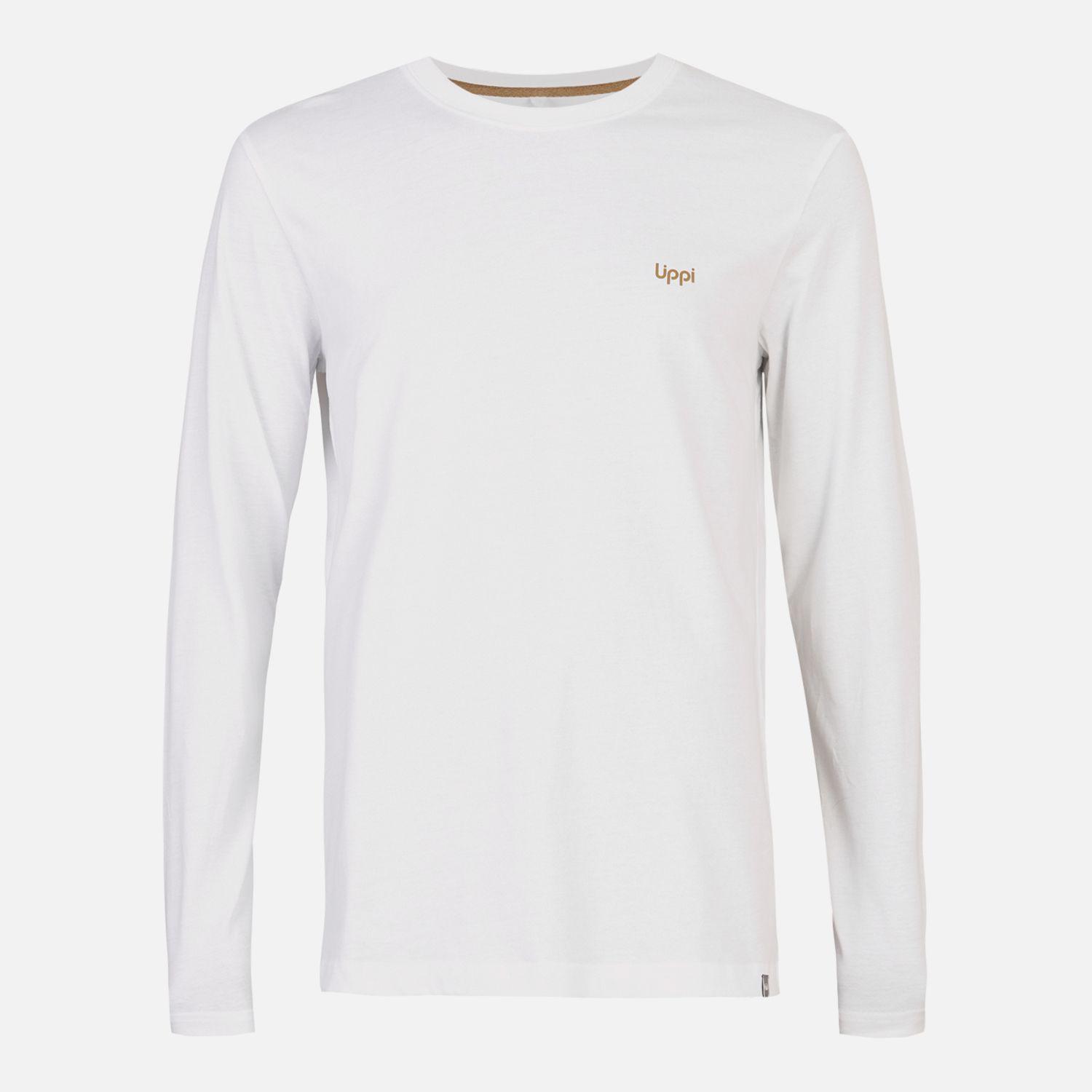 Polera Hombre Ulmo Long Sleeve T-Shirt Blanco Lippi-0