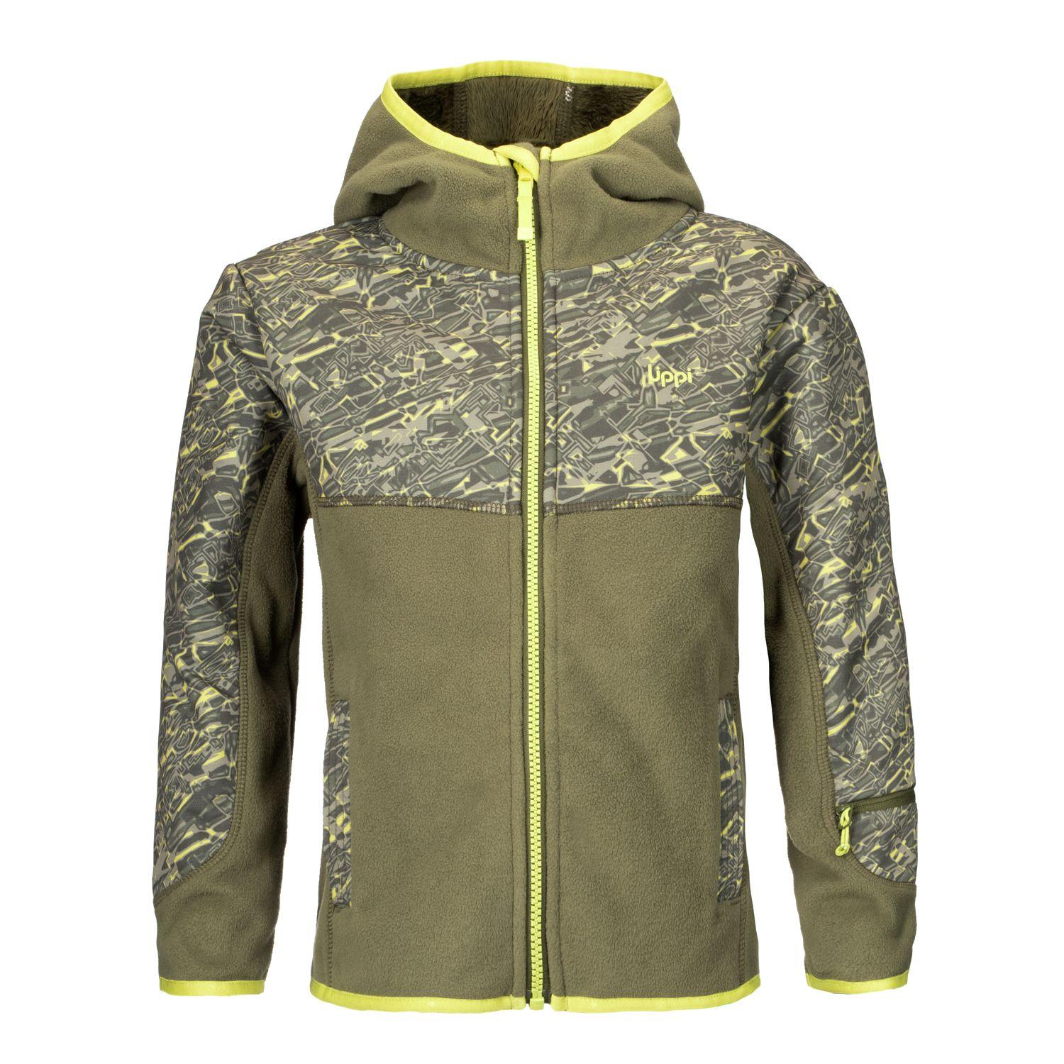 Chaqueta Niño Grillo Therm-Pro Hoody Jacket Verde Militar Lippi I20-0