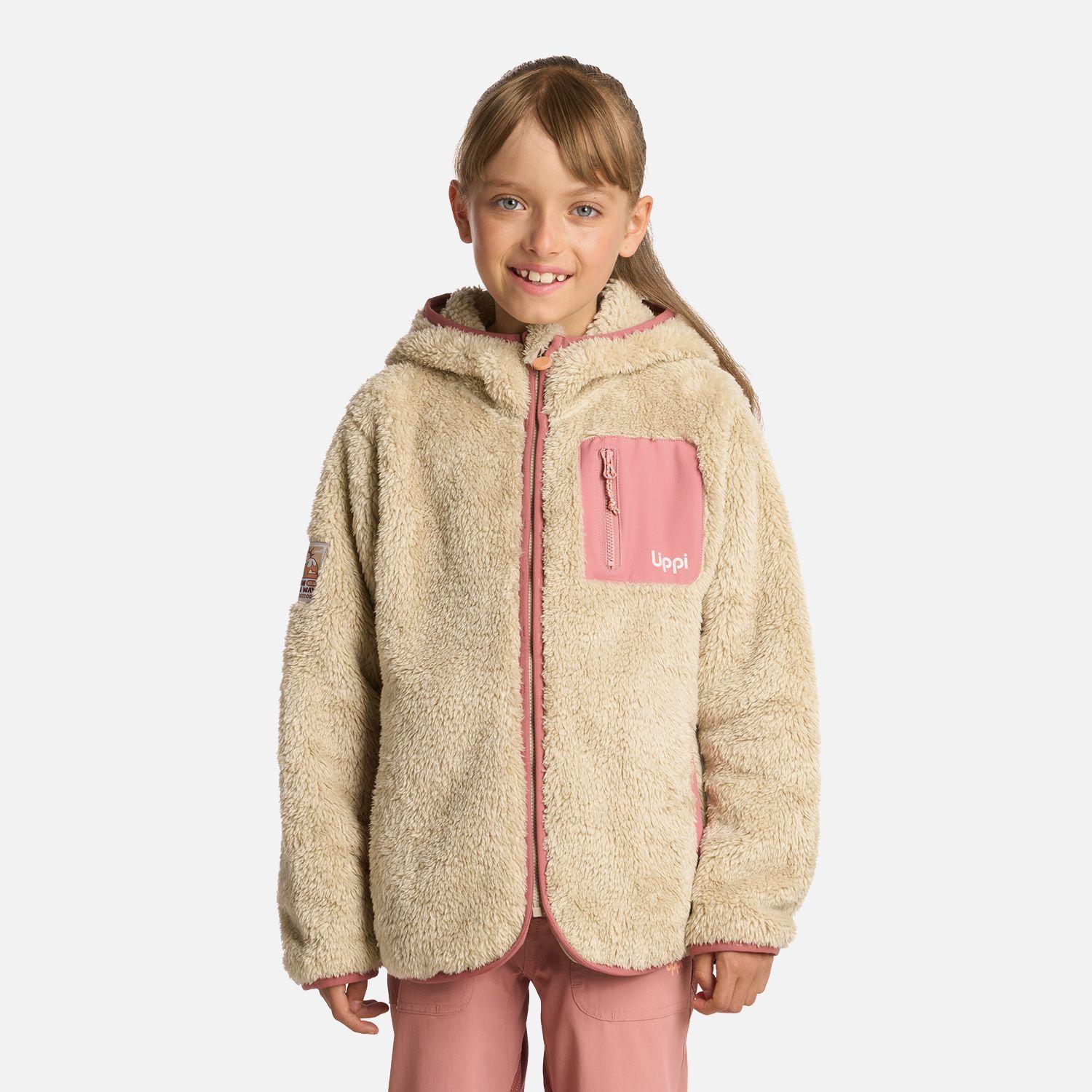Polar Niña Bear Shaggy-Pro Hoody Jacket Crudo Lippi I25-0