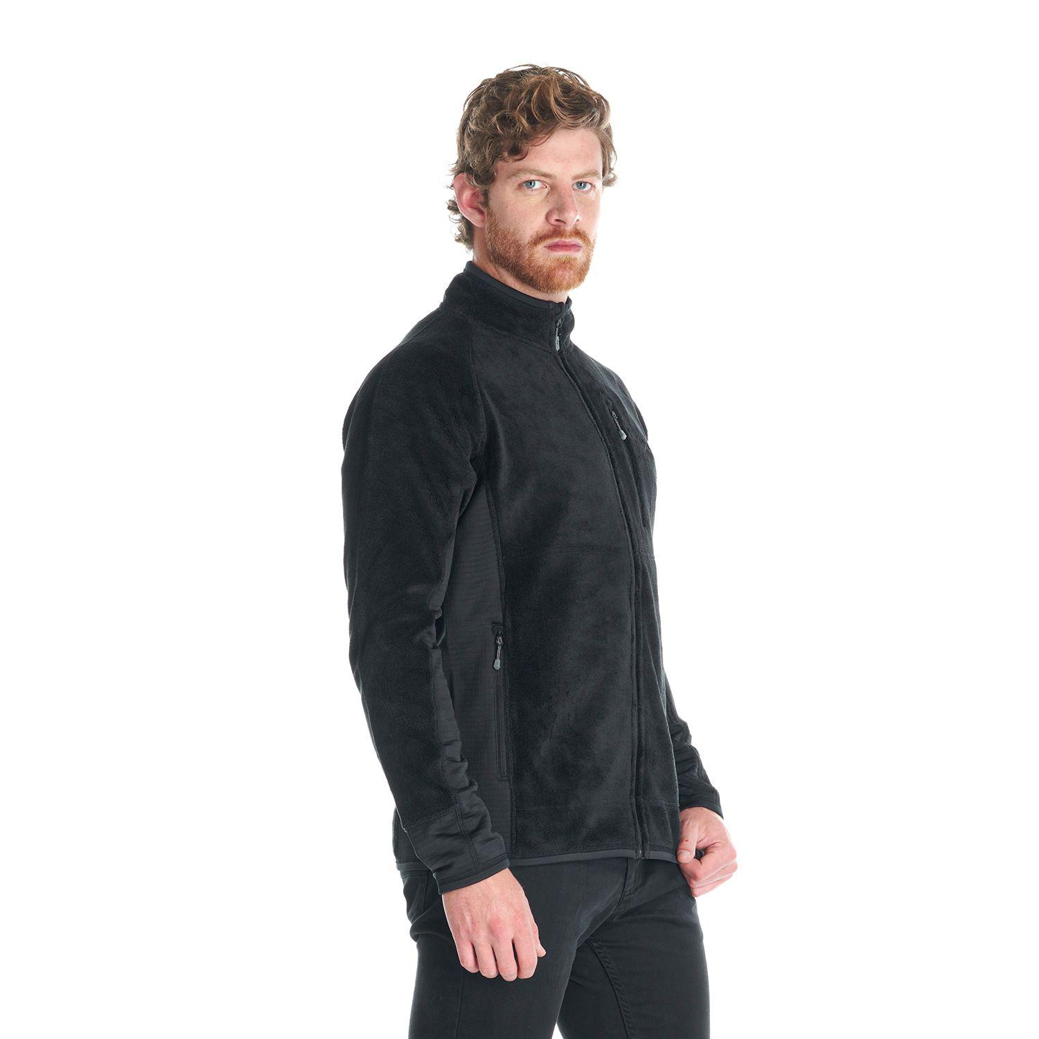 Chaqueta Hombre Numan Nano-F Shaggy Jacket Grafito Lippi-2