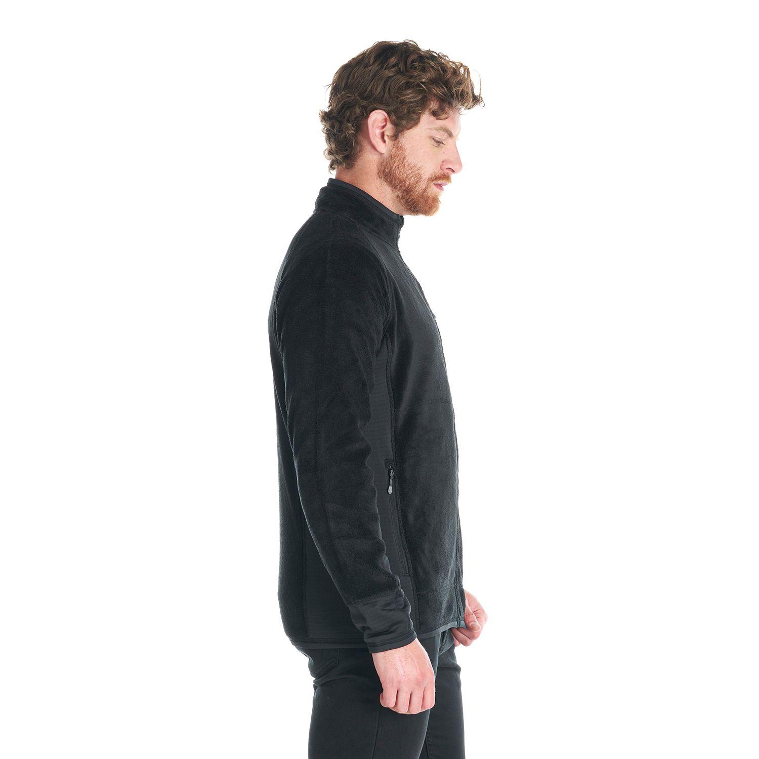 Chaqueta Hombre Numan Nano-F Shaggy Jacket Grafito Lippi-3