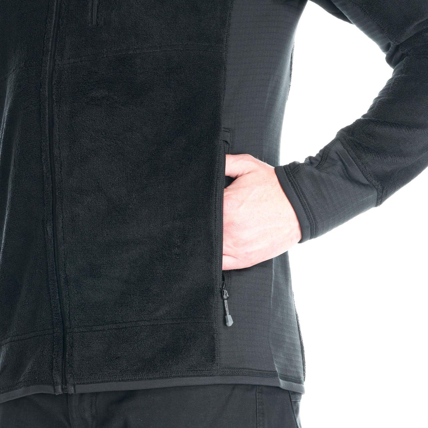 Chaqueta Hombre Numan Nano-F Shaggy Jacket Grafito Lippi-6