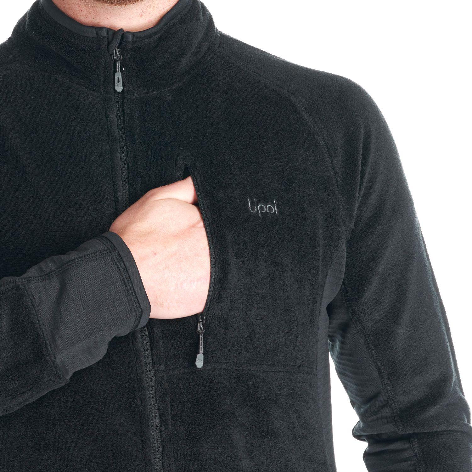 Chaqueta Hombre Numan Nano-F Shaggy Jacket Grafito Lippi-7