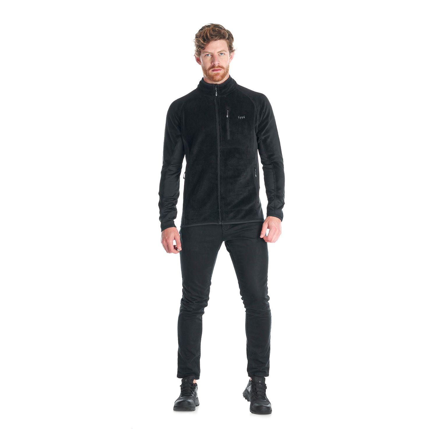 Chaqueta Hombre Numan Nano-F Shaggy Jacket Grafito Lippi-8