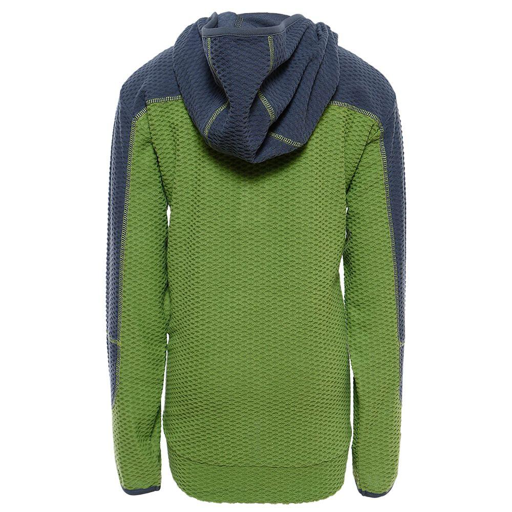 Poleron Niño Saltamontes Nano-F 1/4 Zip Gris Oscuro / Calipso Lippi-1