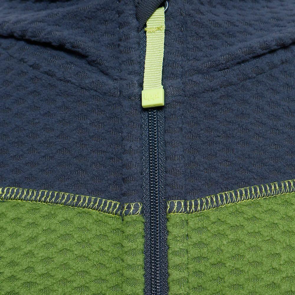 Poleron Niño Saltamontes Nano-F 1/4 Zip Gris Oscuro / Calipso Lippi-2